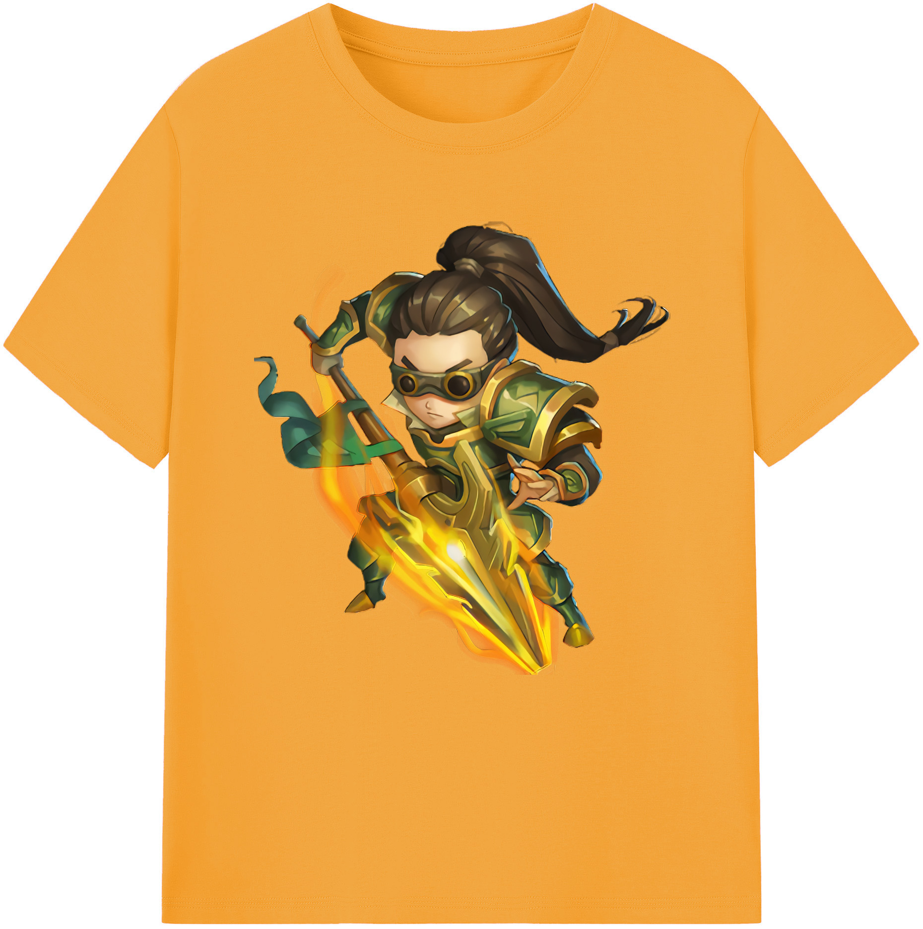 （画像用） リーグ・オブ・レジェンド League of Legends LOL レディースカジュアルプリントTシャツ（綿100％）