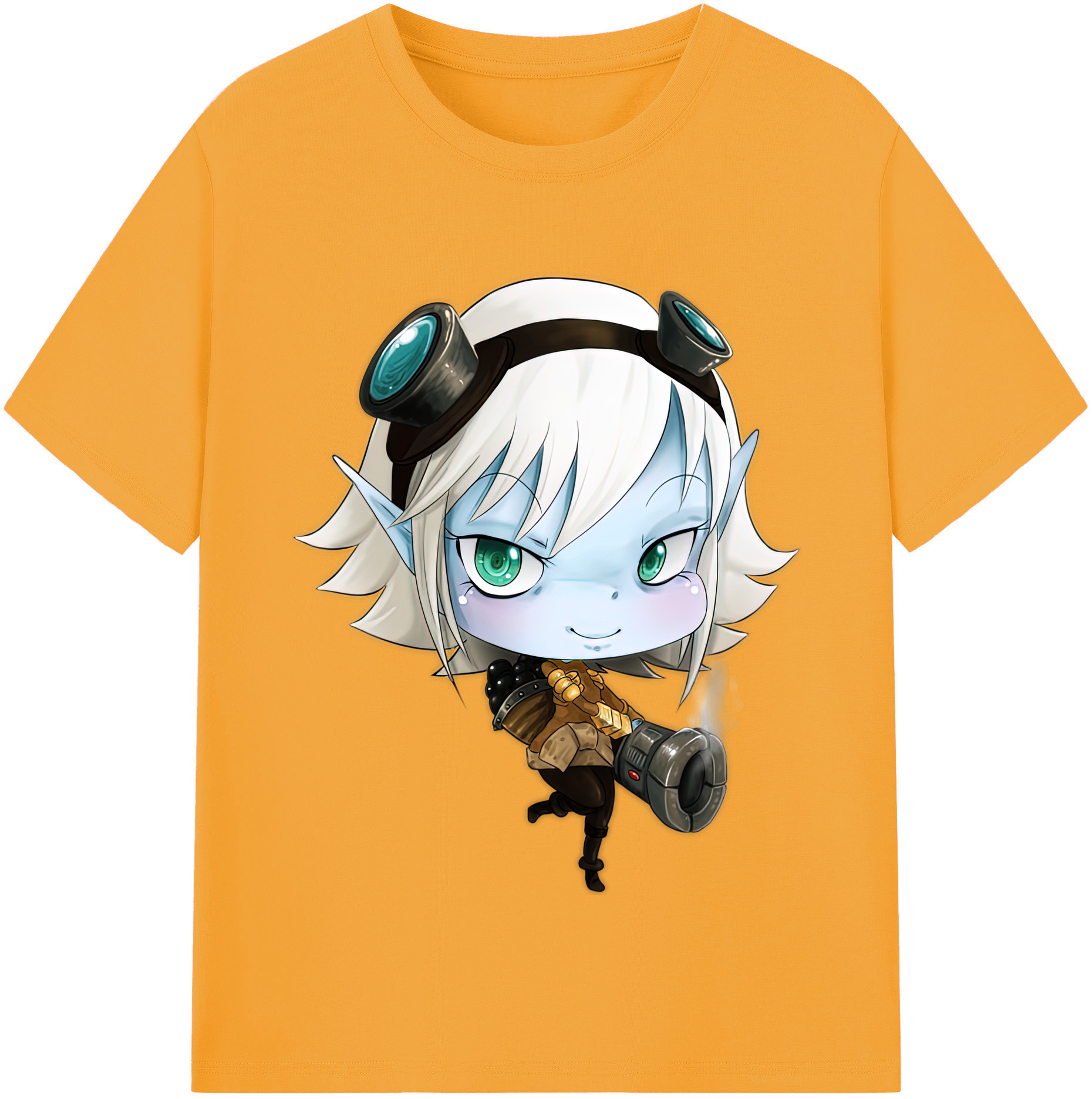 （画像用） リーグ・オブ・レジェンド League of Legends LOL レディースカジュアルプリントTシャツ（綿100％）