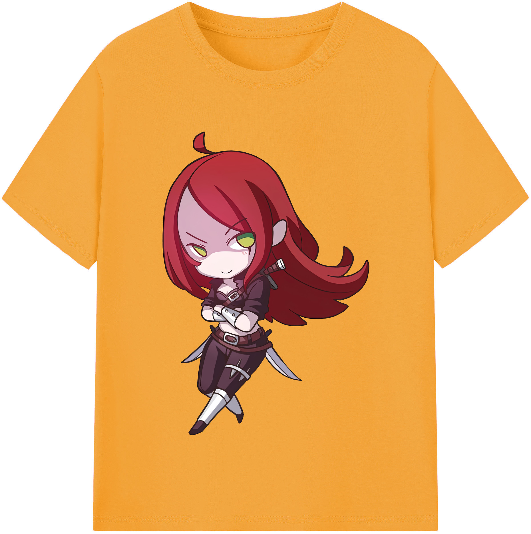 リーグ・オブ・レジェンド League of Legends LOL レディースカジュアルプリントTシャツ（綿100％）
