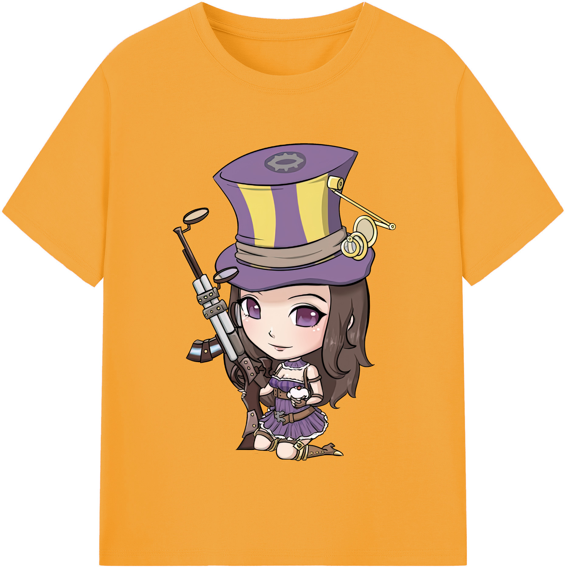 リーグ・オブ・レジェンド League of Legends LOL レディースカジュアルプリントTシャツ（綿100％）