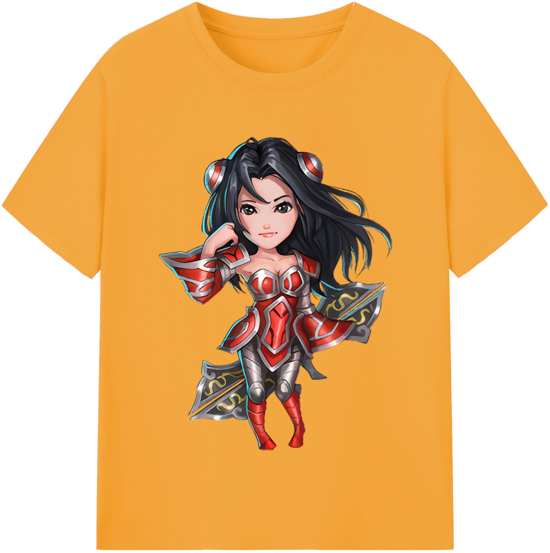 （画像用） リーグ・オブ・レジェンド League of Legends LOL レディースカジュアルプリントTシャツ（綿100％）