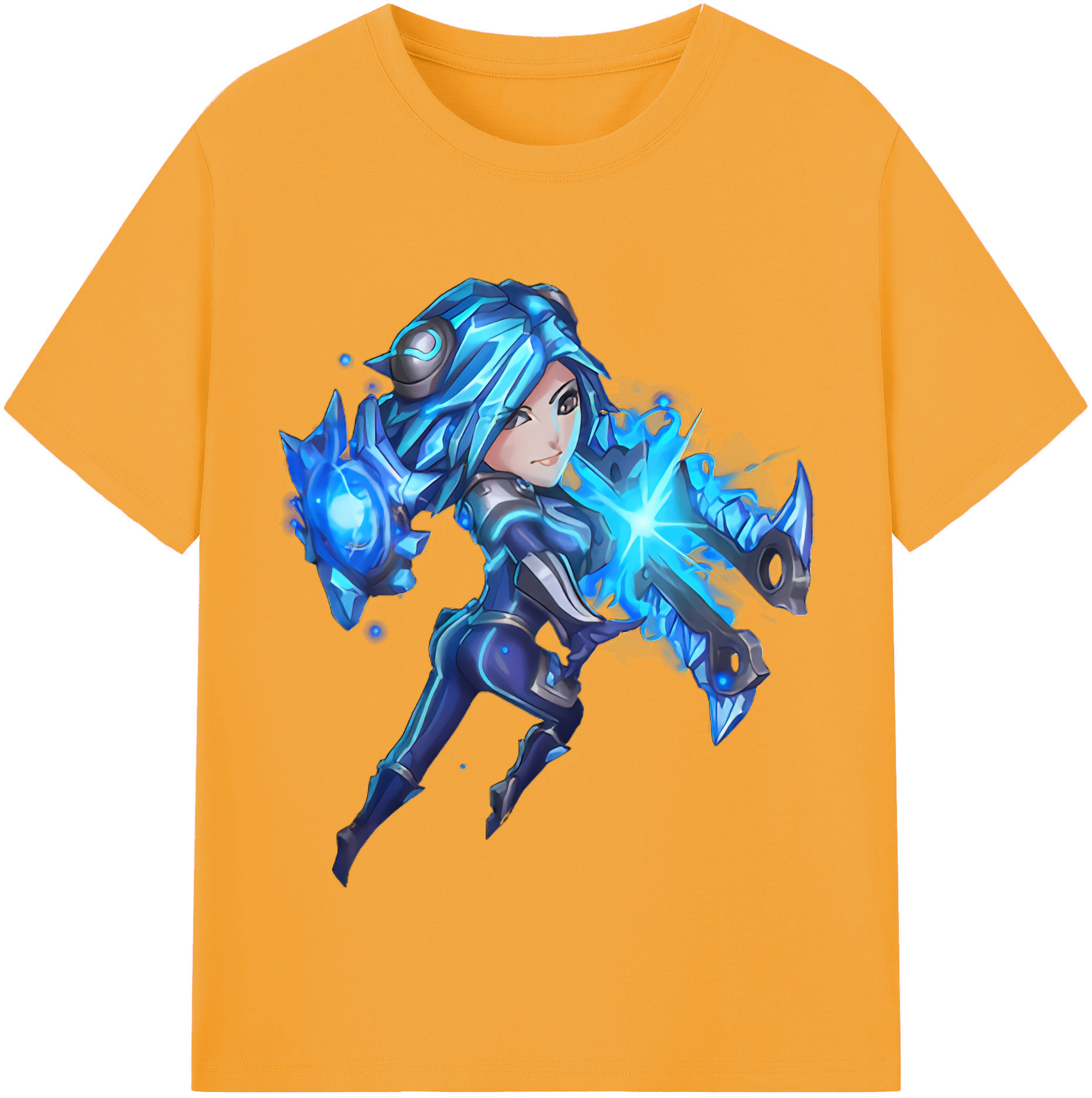 （画像用） リーグ・オブ・レジェンド League of Legends LOL レディースカジュアルプリントTシャツ（綿100％）