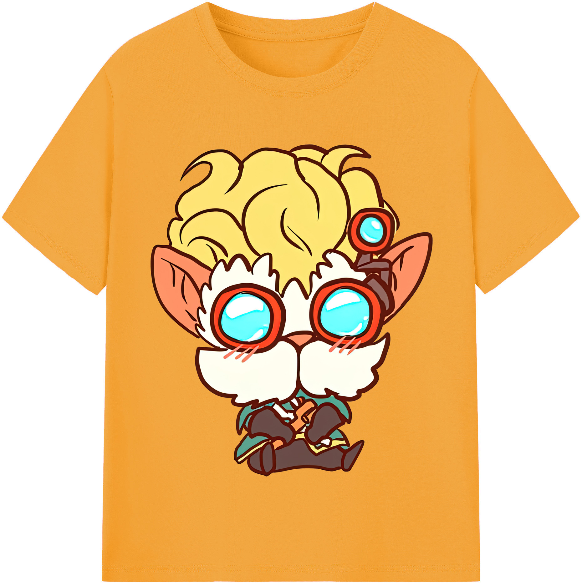 （画像用） リーグ・オブ・レジェンド League of Legends LOL レディースカジュアルプリントTシャツ（綿100％）