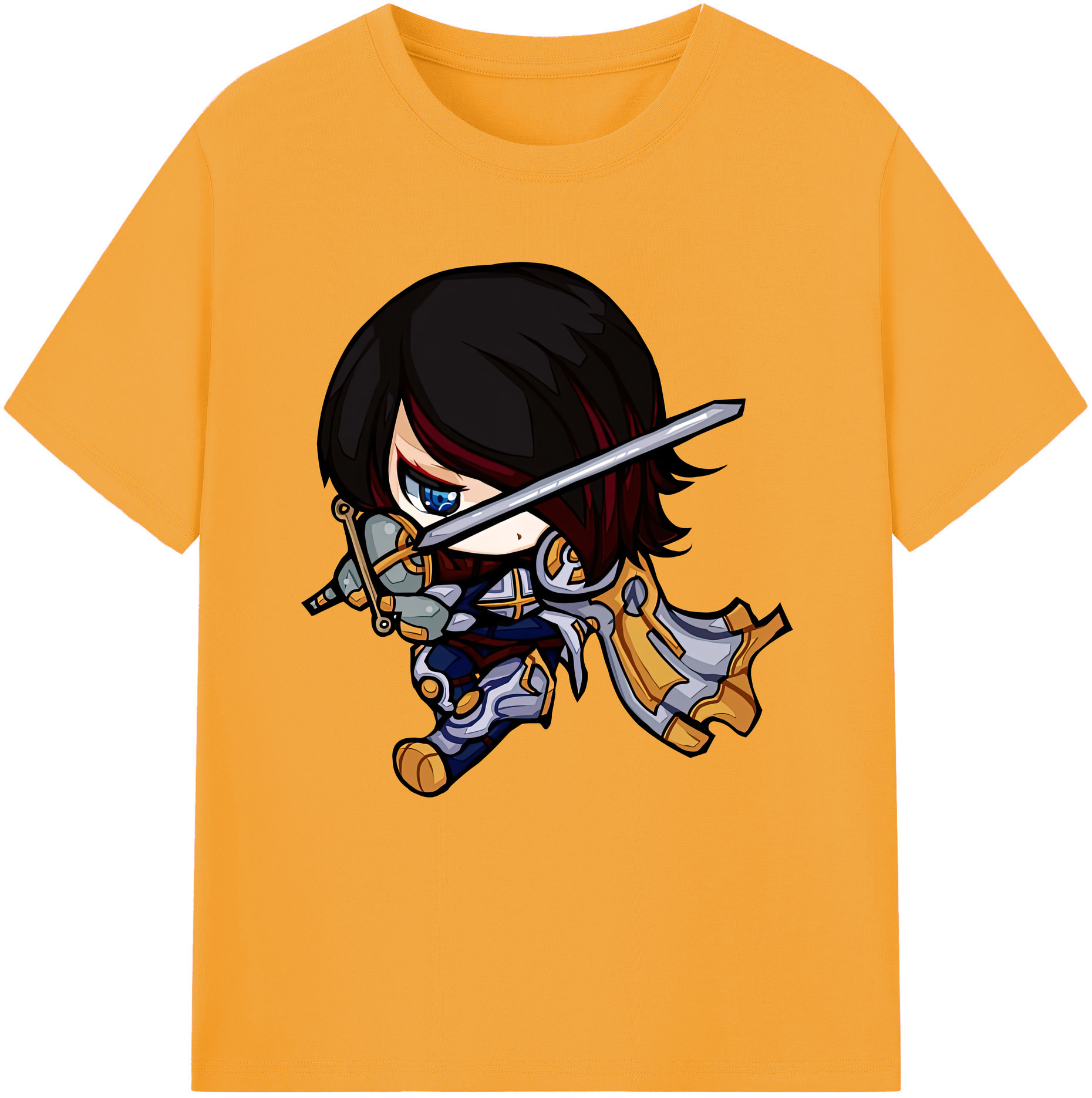 リーグ・オブ・レジェンド League of Legends LOL レディースカジュアルプリントTシャツ（綿100％）