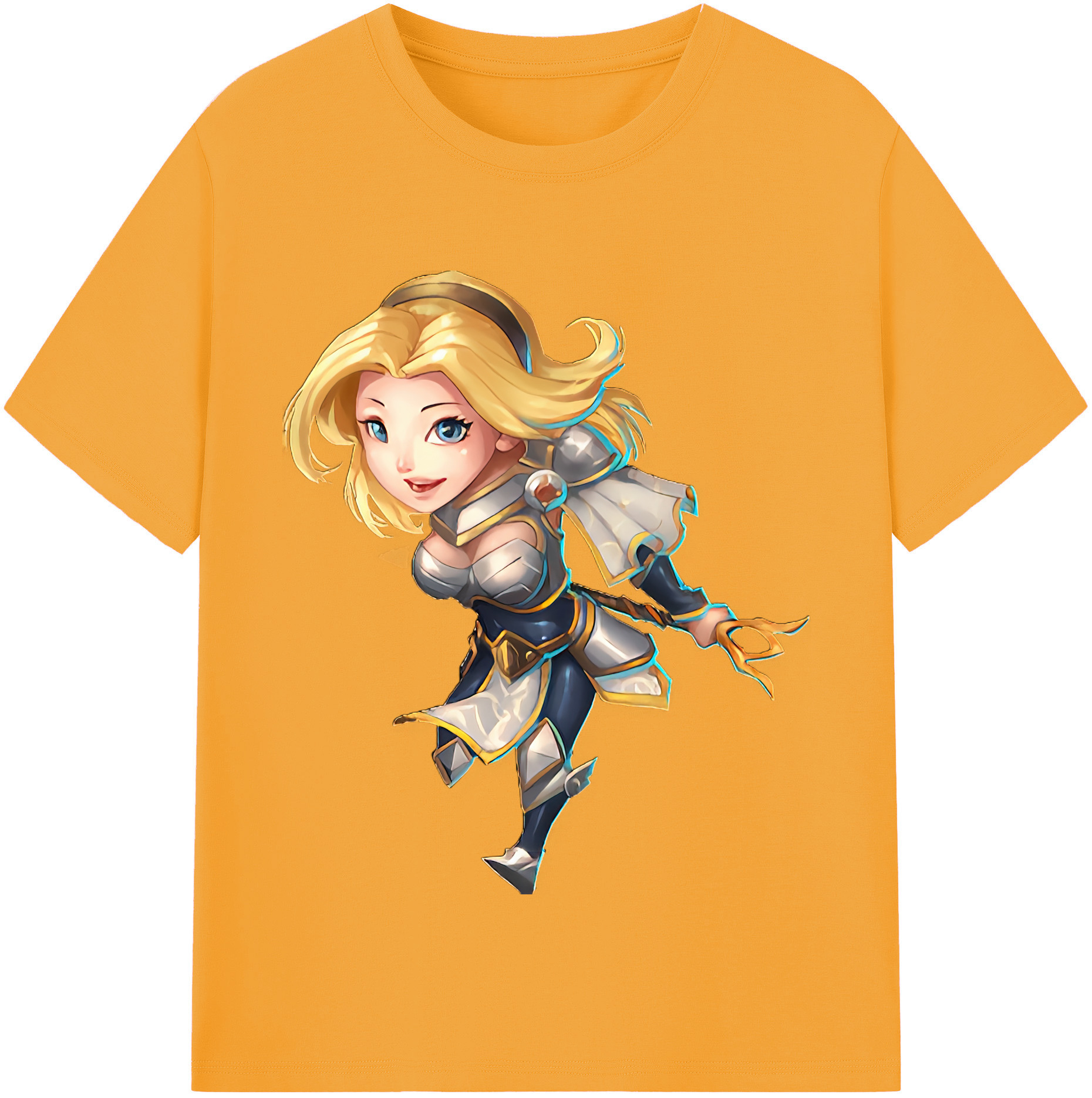 （画像用） リーグ・オブ・レジェンド League of Legends LOL レディースカジュアルプリントTシャツ（綿100％）