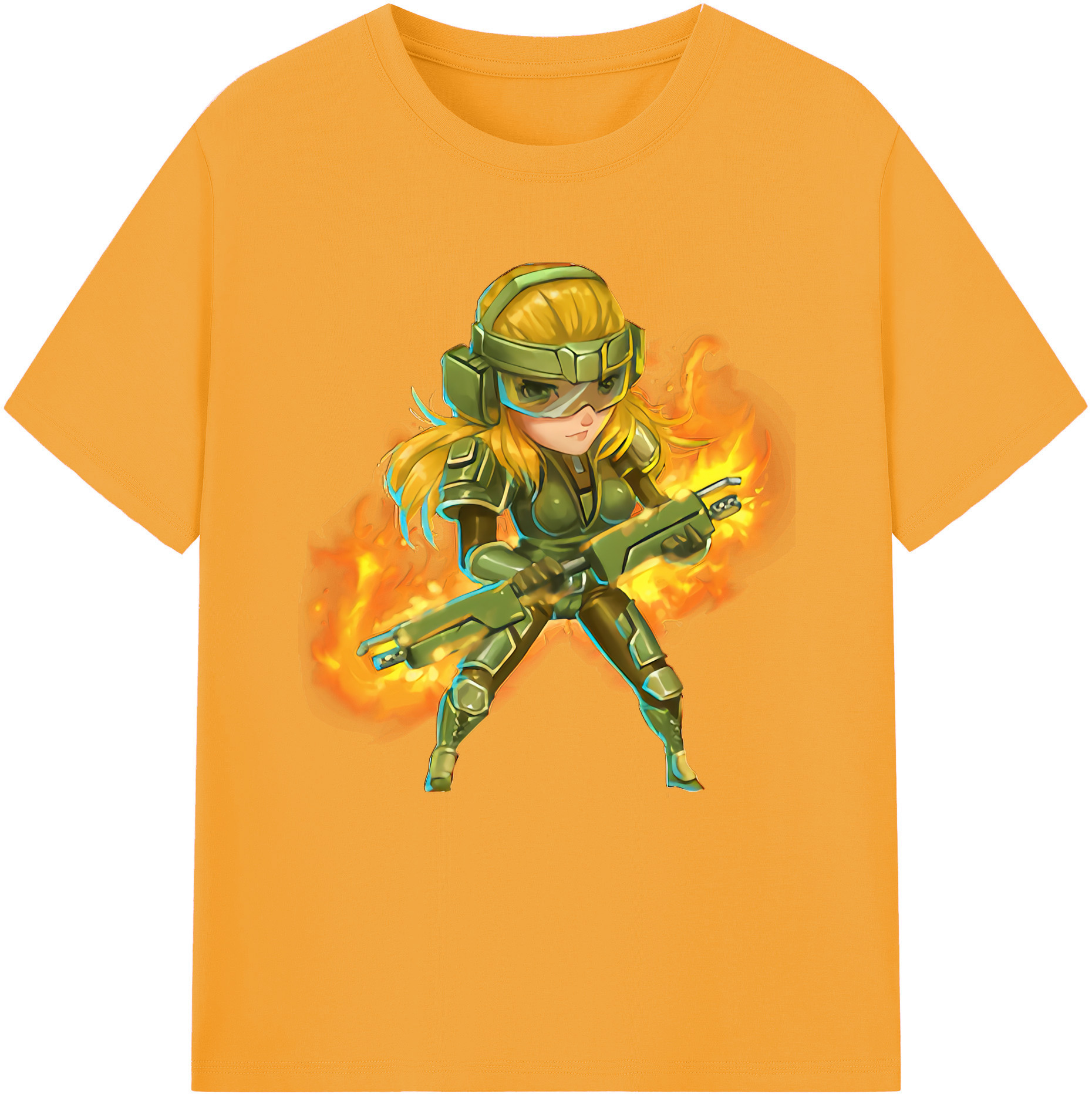 （画像用） リーグ・オブ・レジェンド League of Legends LOL レディースカジュアルプリントTシャツ（綿100％）