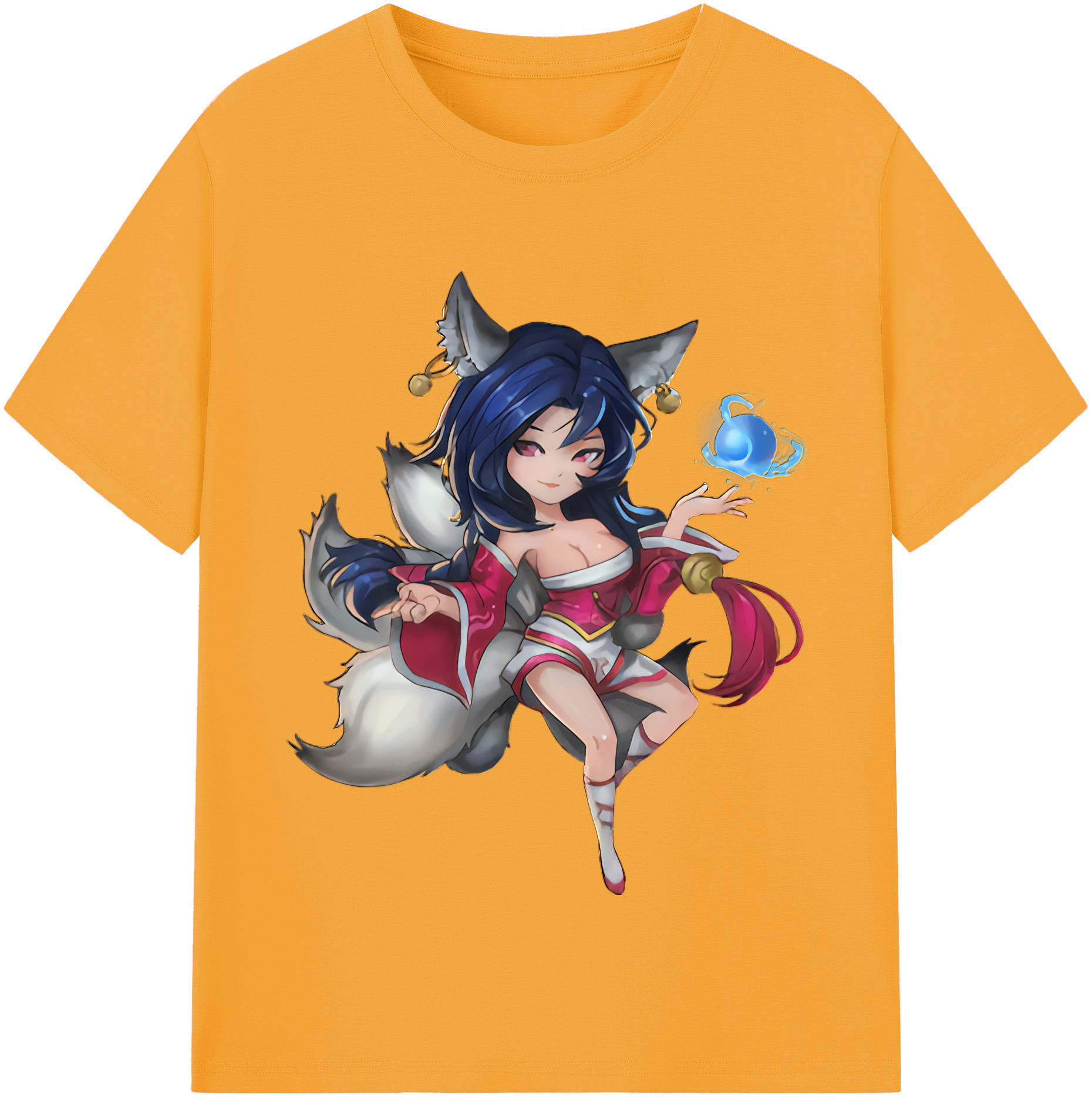 （画像用） リーグ・オブ・レジェンド League of Legends LOL レディースカジュアルプリントTシャツ（綿100％）