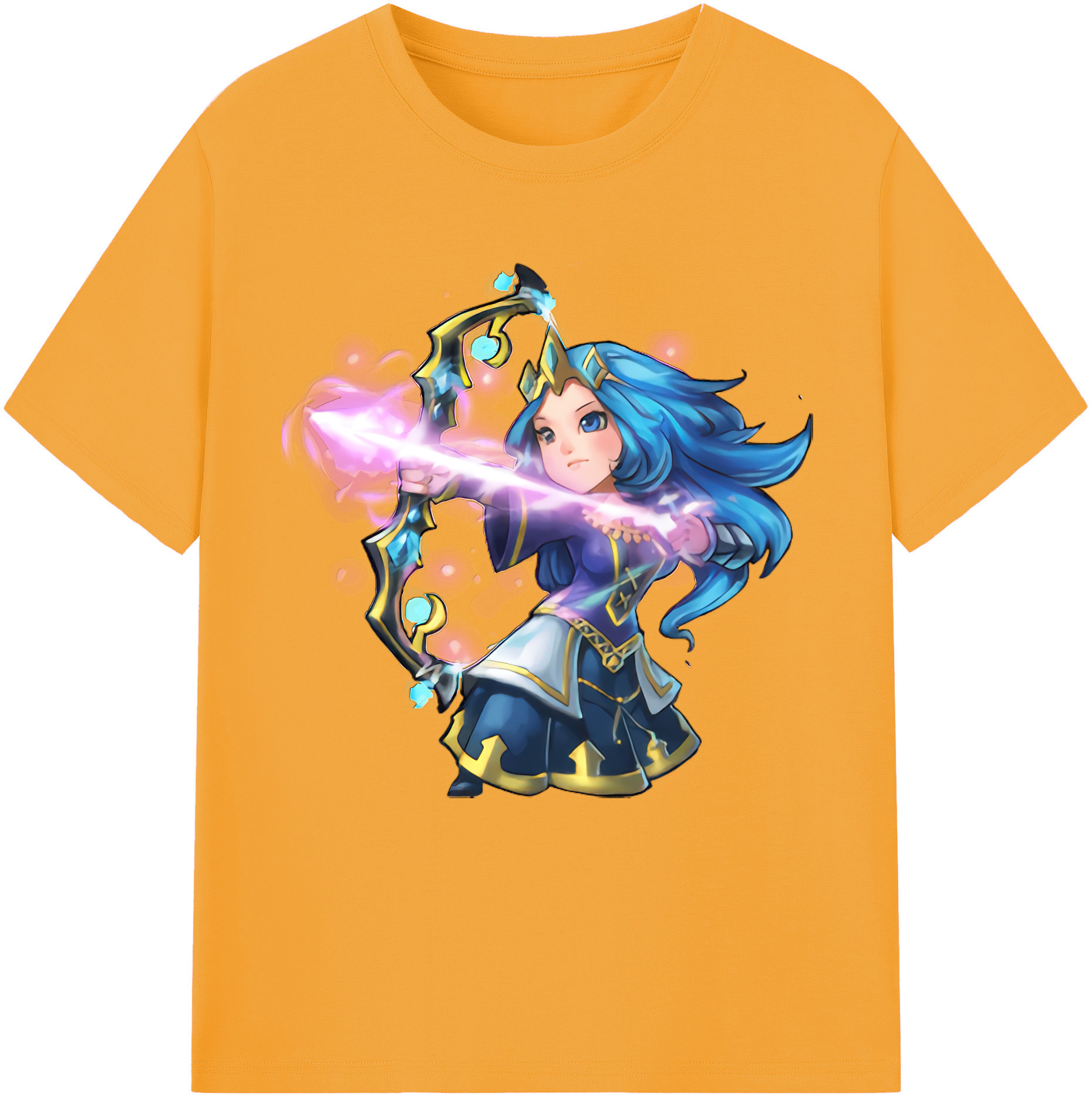 （画像用） リーグ・オブ・レジェンド League of Legends LOL レディースカジュアルプリントTシャツ（綿100％）