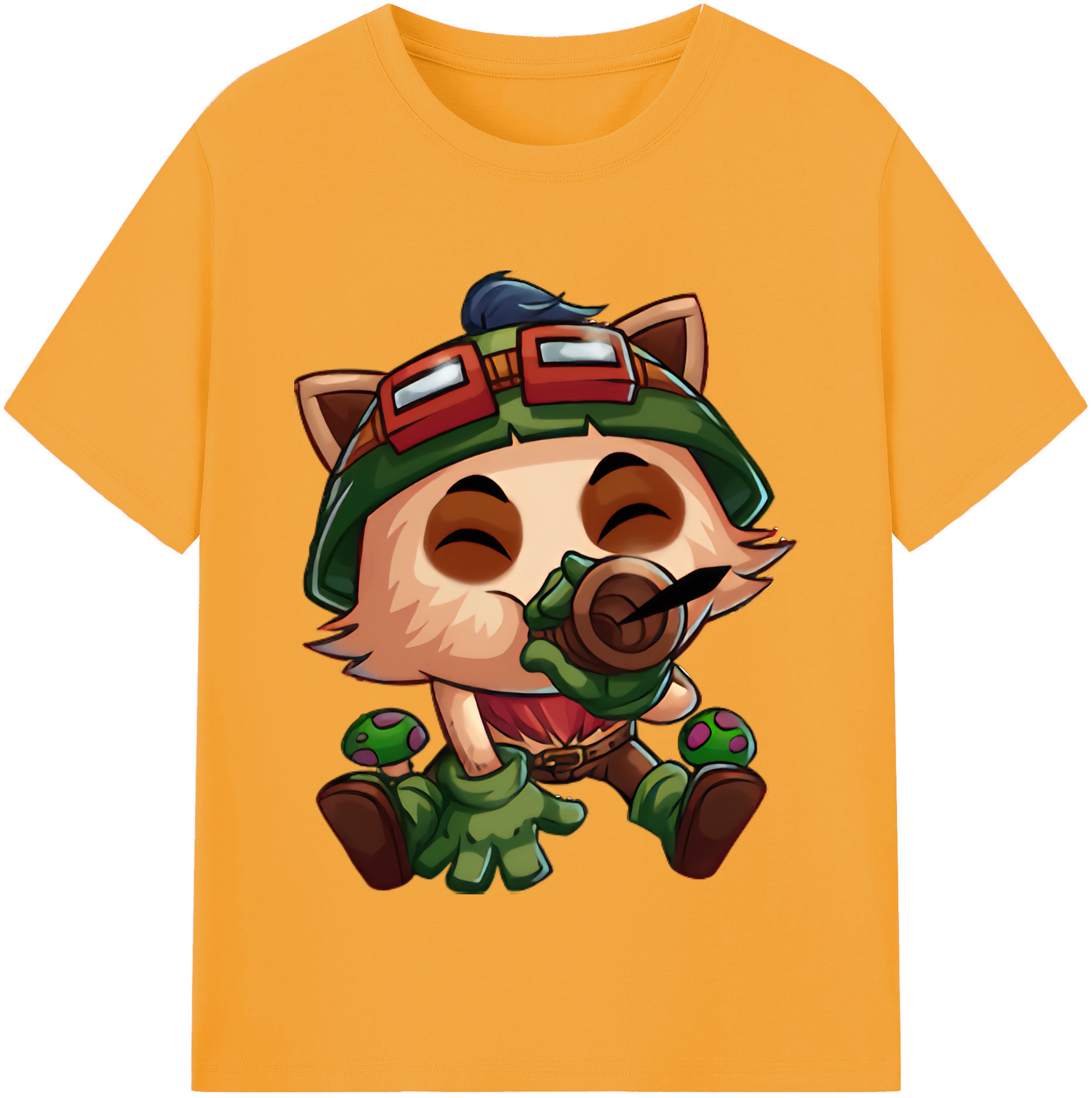（画像用） リーグ・オブ・レジェンド League of Legends LOL レディースカジュアルプリントTシャツ（綿100％）