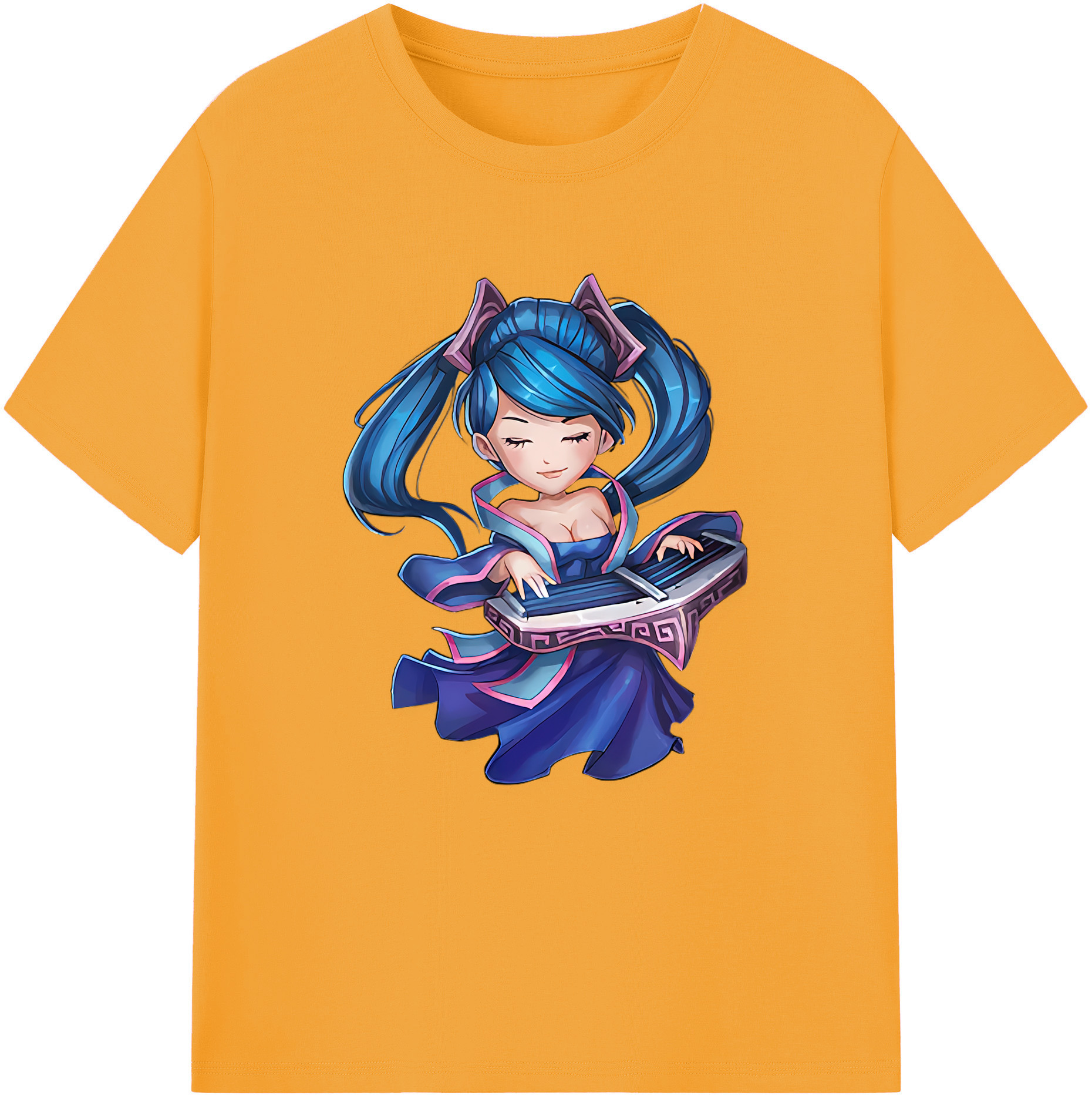 （画像用） リーグ・オブ・レジェンド League of Legends LOL レディースカジュアルプリントTシャツ（綿100％）