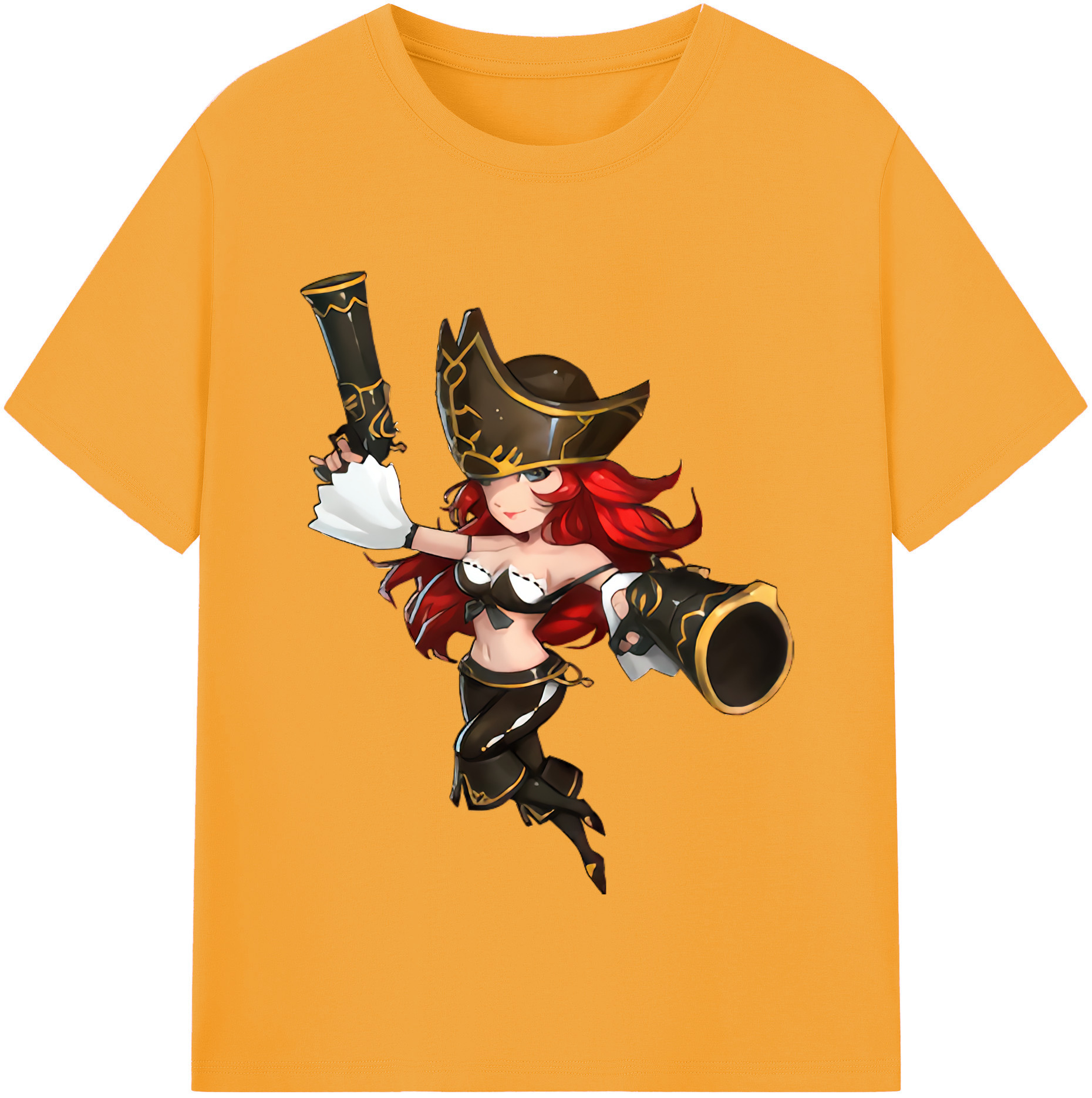 （画像用） リーグ・オブ・レジェンド League of Legends LOL レディースカジュアルプリントTシャツ（綿100％）