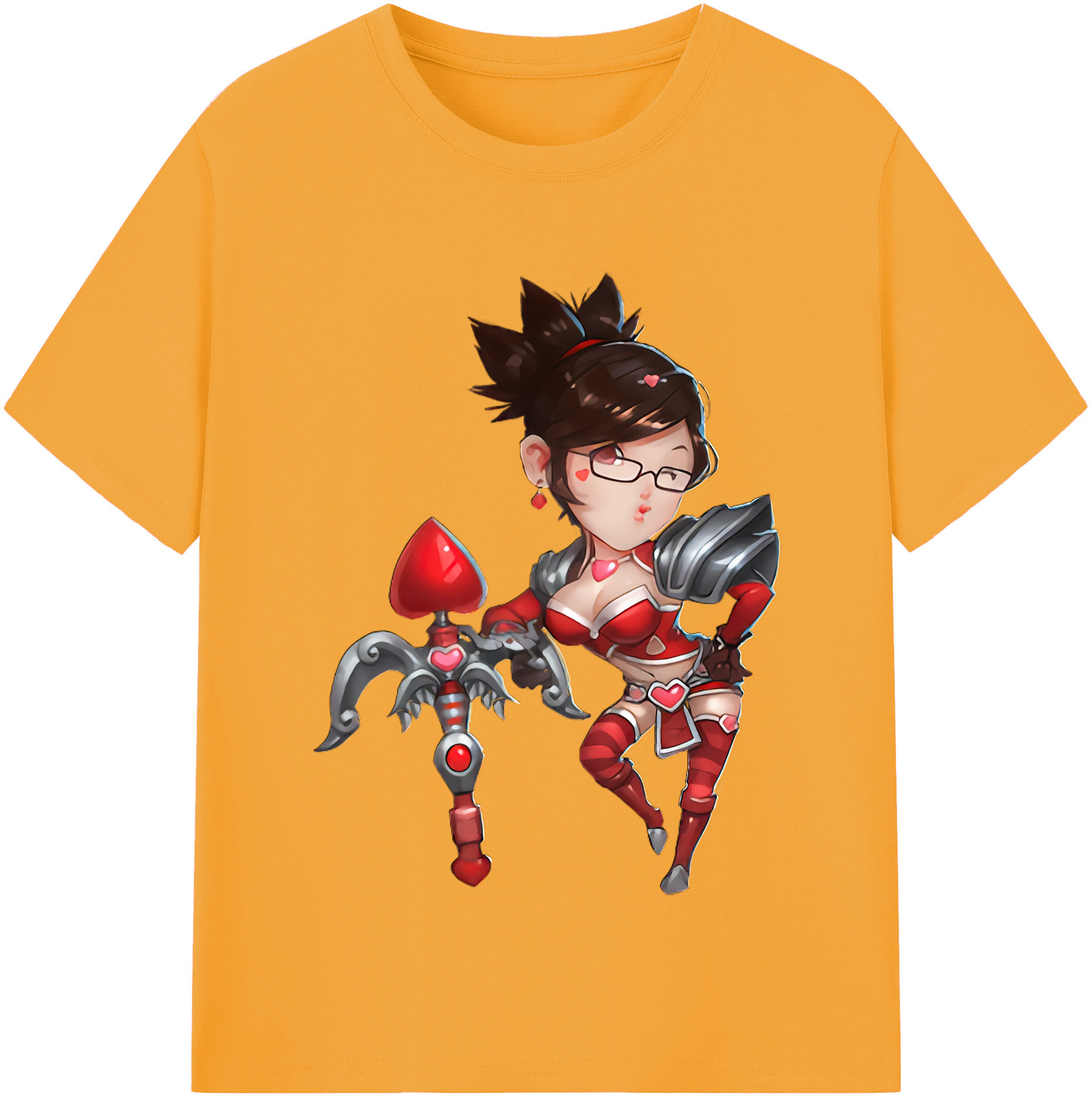 （画像用） リーグ・オブ・レジェンド League of Legends LOL レディースカジュアルプリントTシャツ（綿100％）