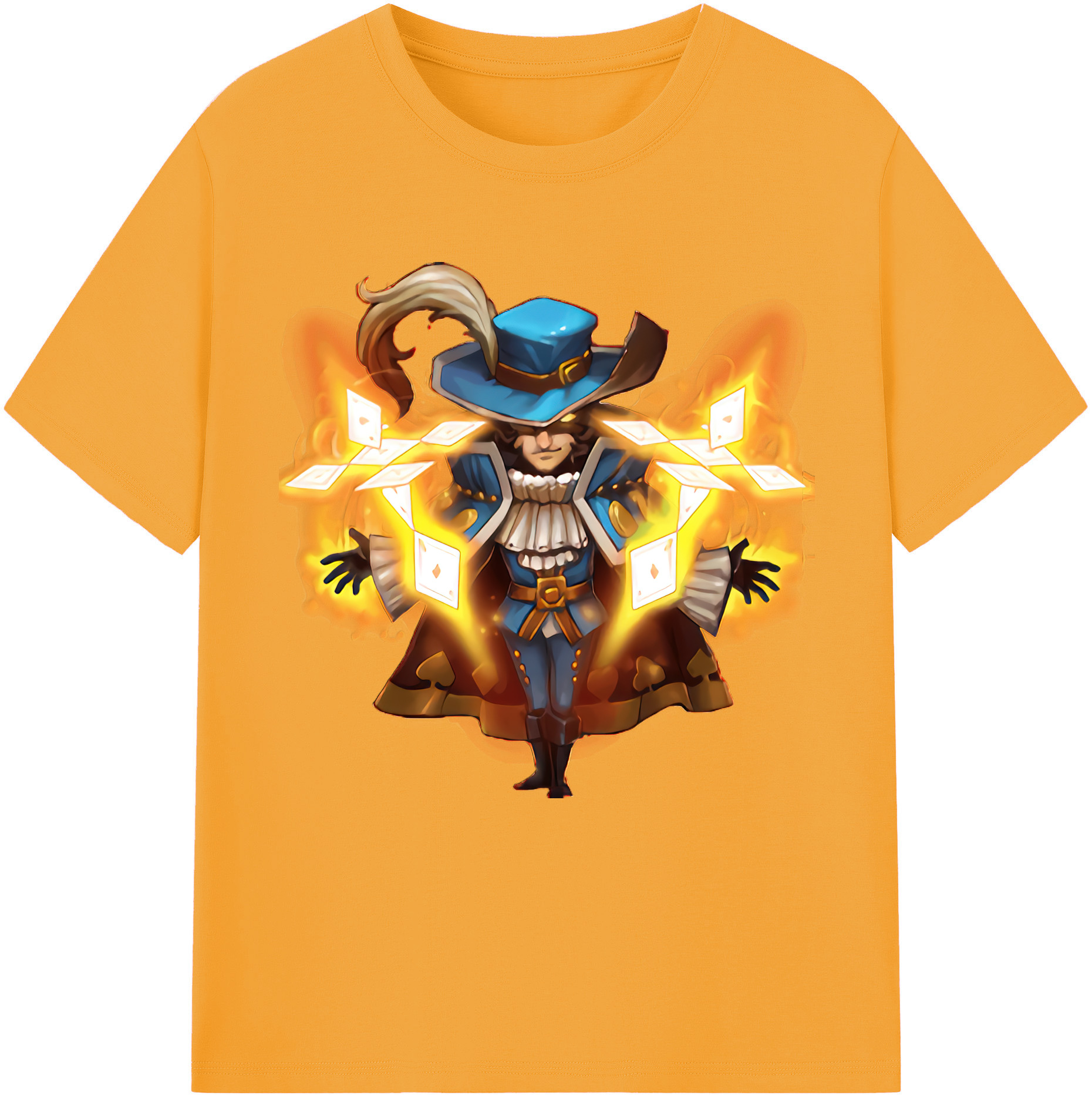 （画像用） リーグ・オブ・レジェンド League of Legends LOL レディースカジュアルプリントTシャツ（綿100％）