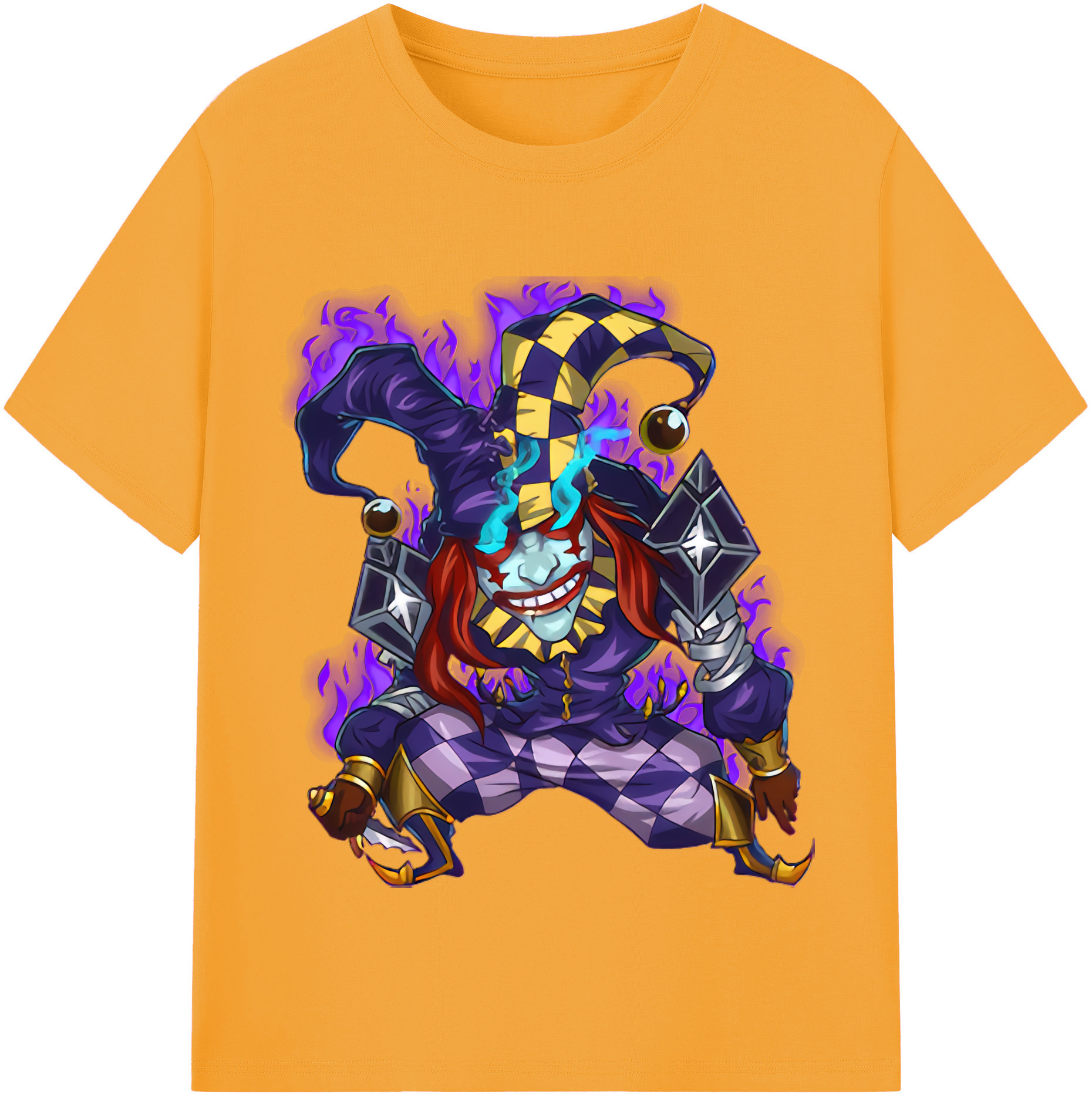（画像用） リーグ・オブ・レジェンド League of Legends LOL レディースカジュアルプリントTシャツ（綿100％）