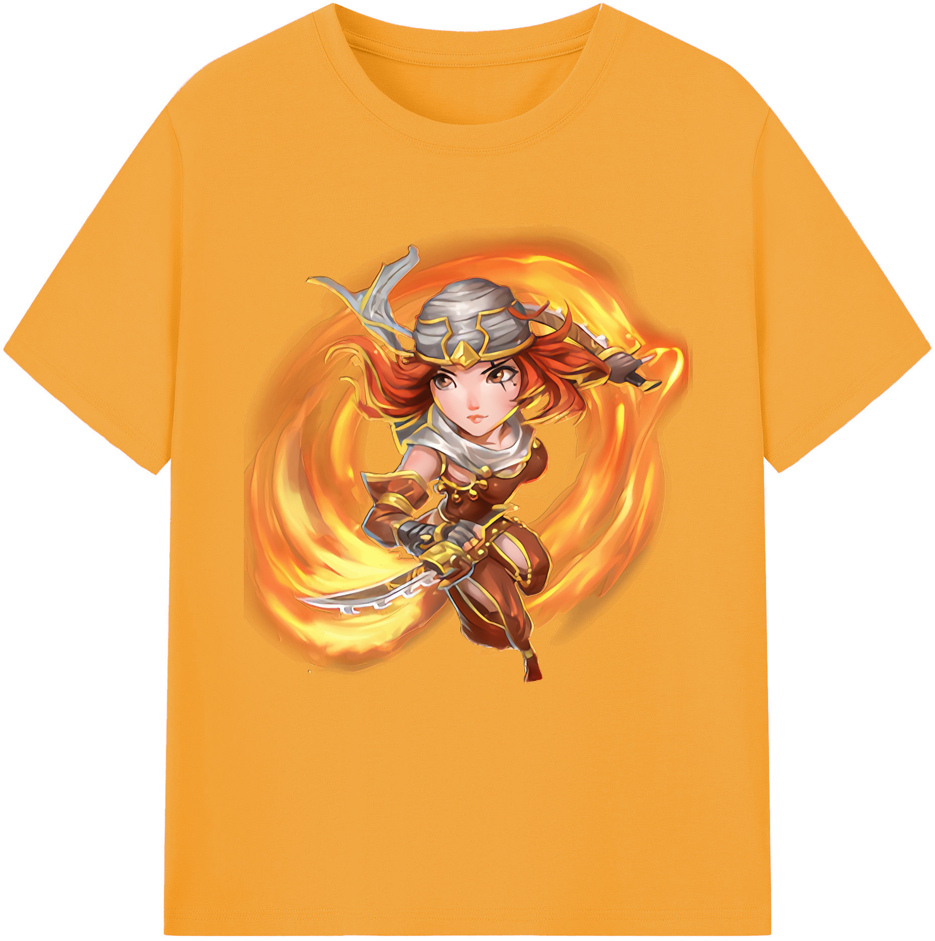 （画像用） リーグ・オブ・レジェンド League of Legends LOL レディースカジュアルプリントTシャツ（綿100％）