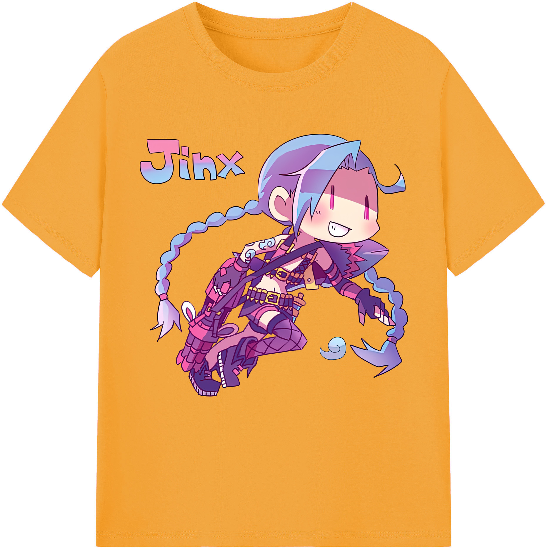 （画像用） リーグ・オブ・レジェンド League of Legends LOL レディースカジュアルプリントTシャツ（綿100％）