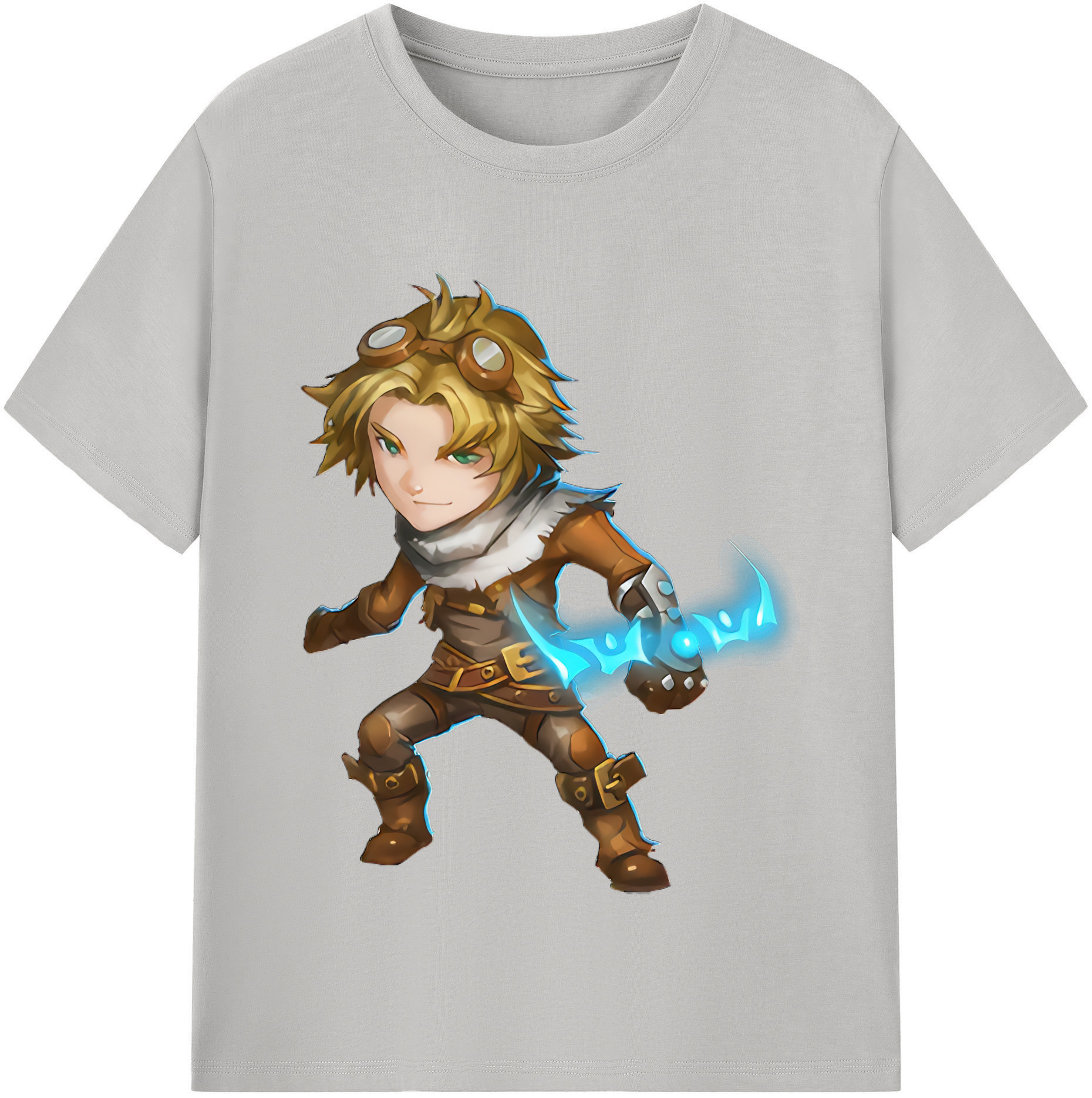 （画像用） リーグ・オブ・レジェンド League of Legends LOL レディースカジュアルプリントTシャツ（綿100％）