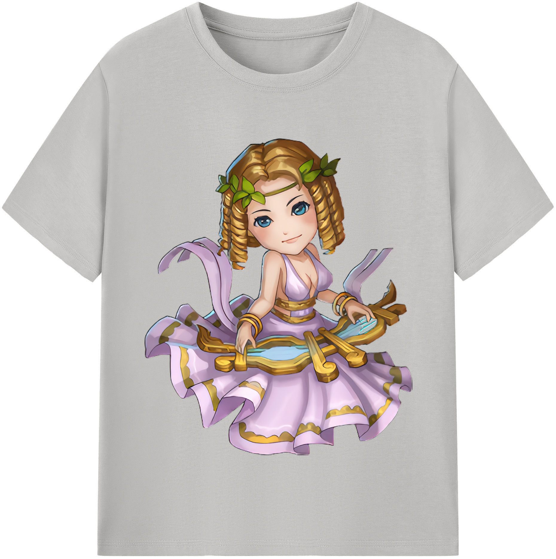 （画像用） リーグ・オブ・レジェンド League of Legends LOL レディースカジュアルプリントTシャツ（綿100％）