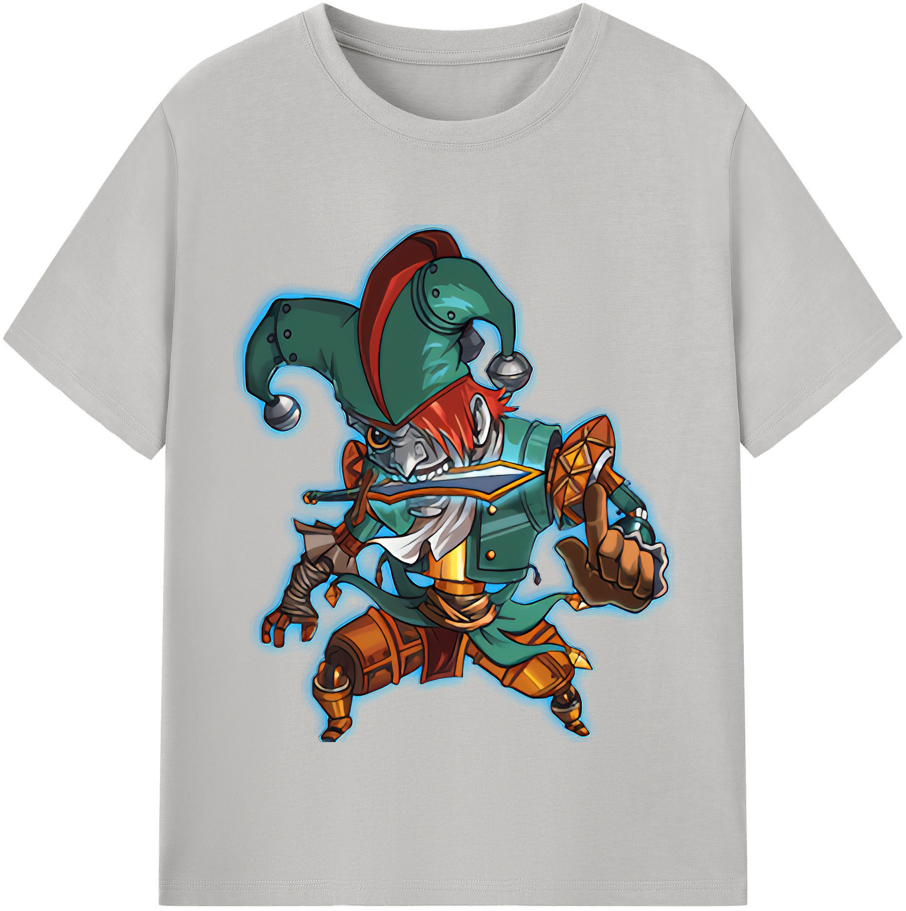 （画像用） リーグ・オブ・レジェンド League of Legends LOL レディースカジュアルプリントTシャツ（綿100％）