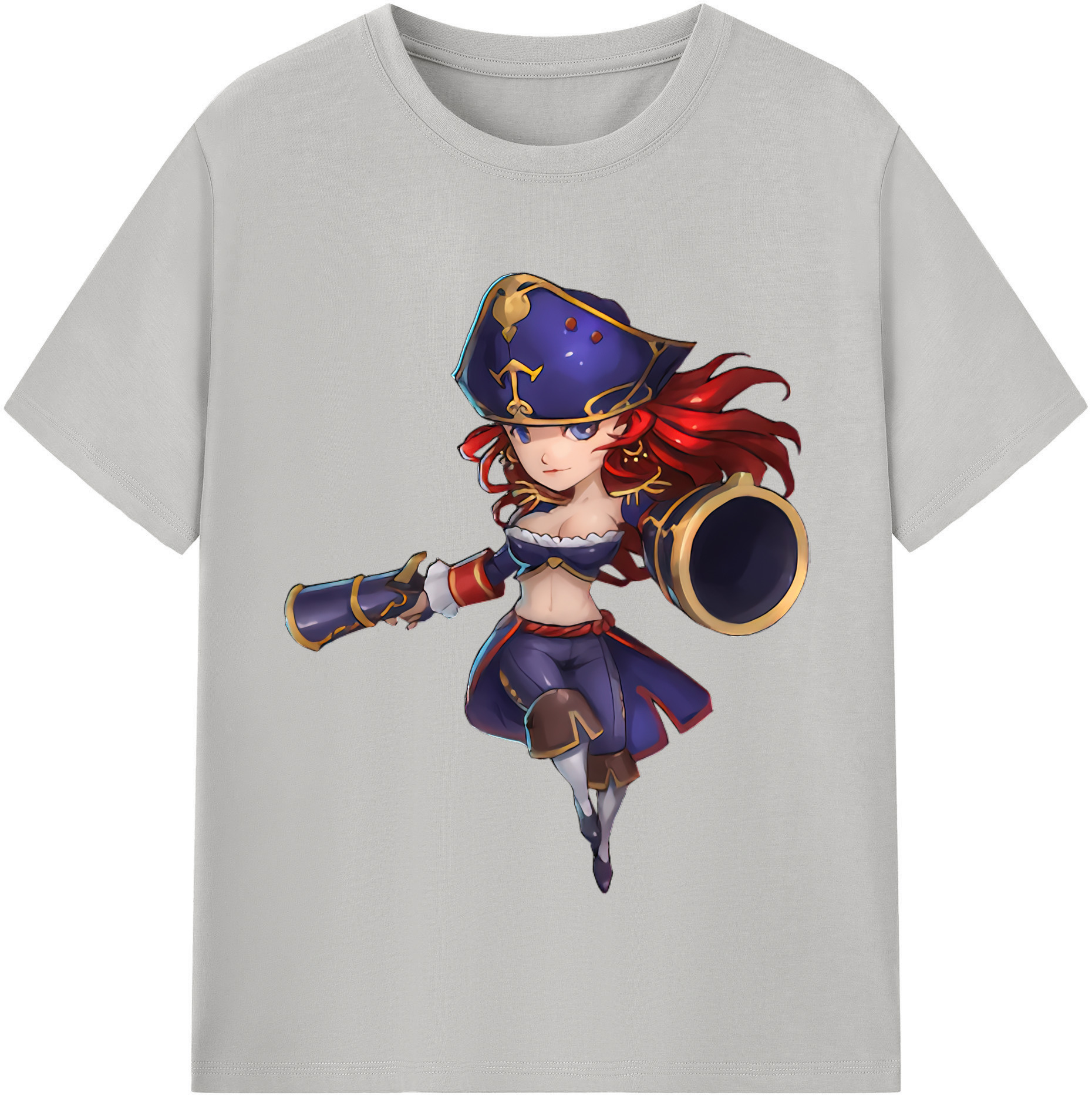 （画像用） リーグ・オブ・レジェンド League of Legends LOL レディースカジュアルプリントTシャツ（綿100％）