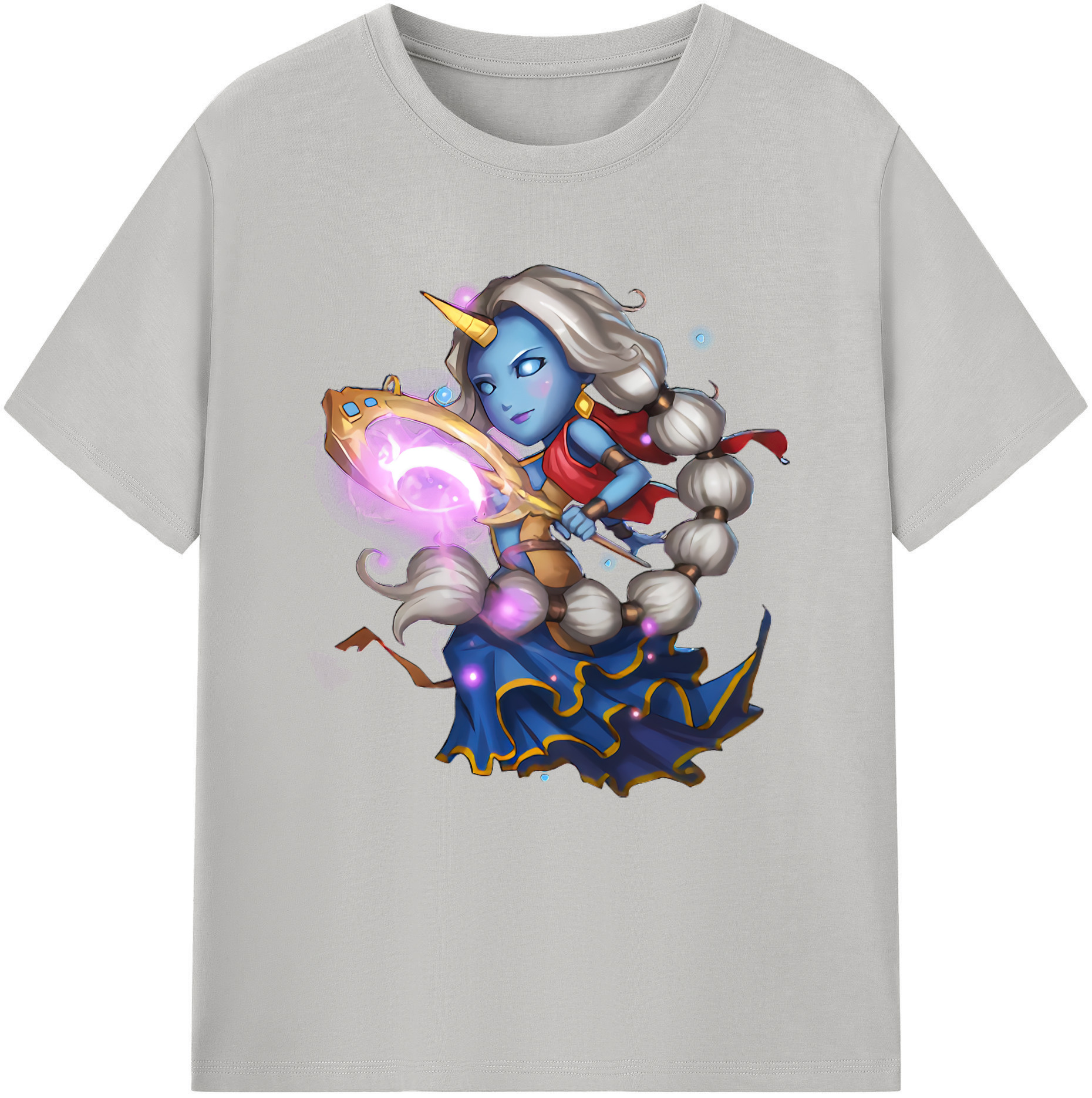 （画像用） リーグ・オブ・レジェンド League of Legends LOL レディースカジュアルプリントTシャツ（綿100％）