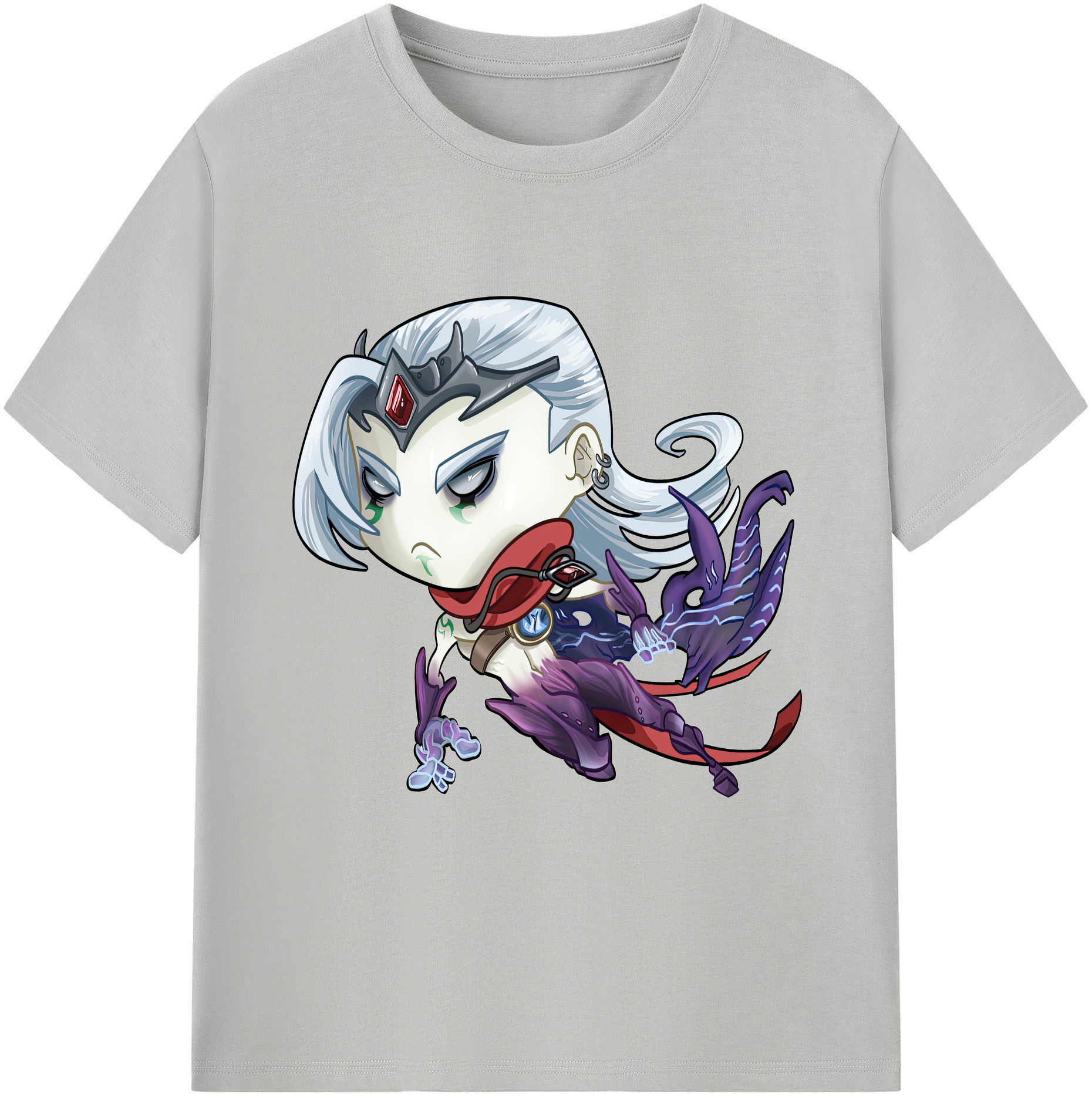 リーグ・オブ・レジェンド League of Legends LOL レディースカジュアルプリントTシャツ（綿100％）