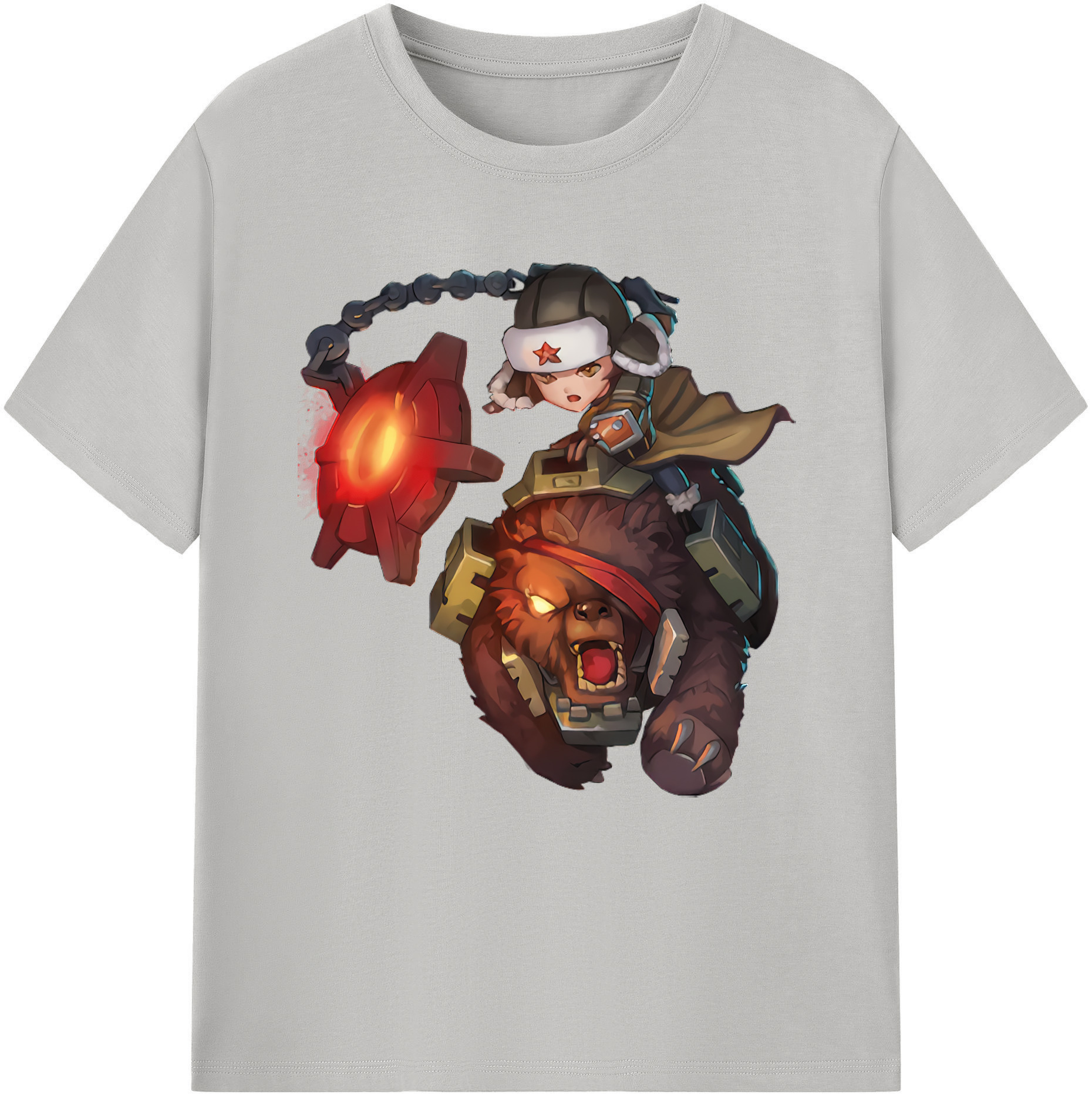 （画像用） リーグ・オブ・レジェンド League of Legends LOL レディースカジュアルプリントTシャツ（綿100％）