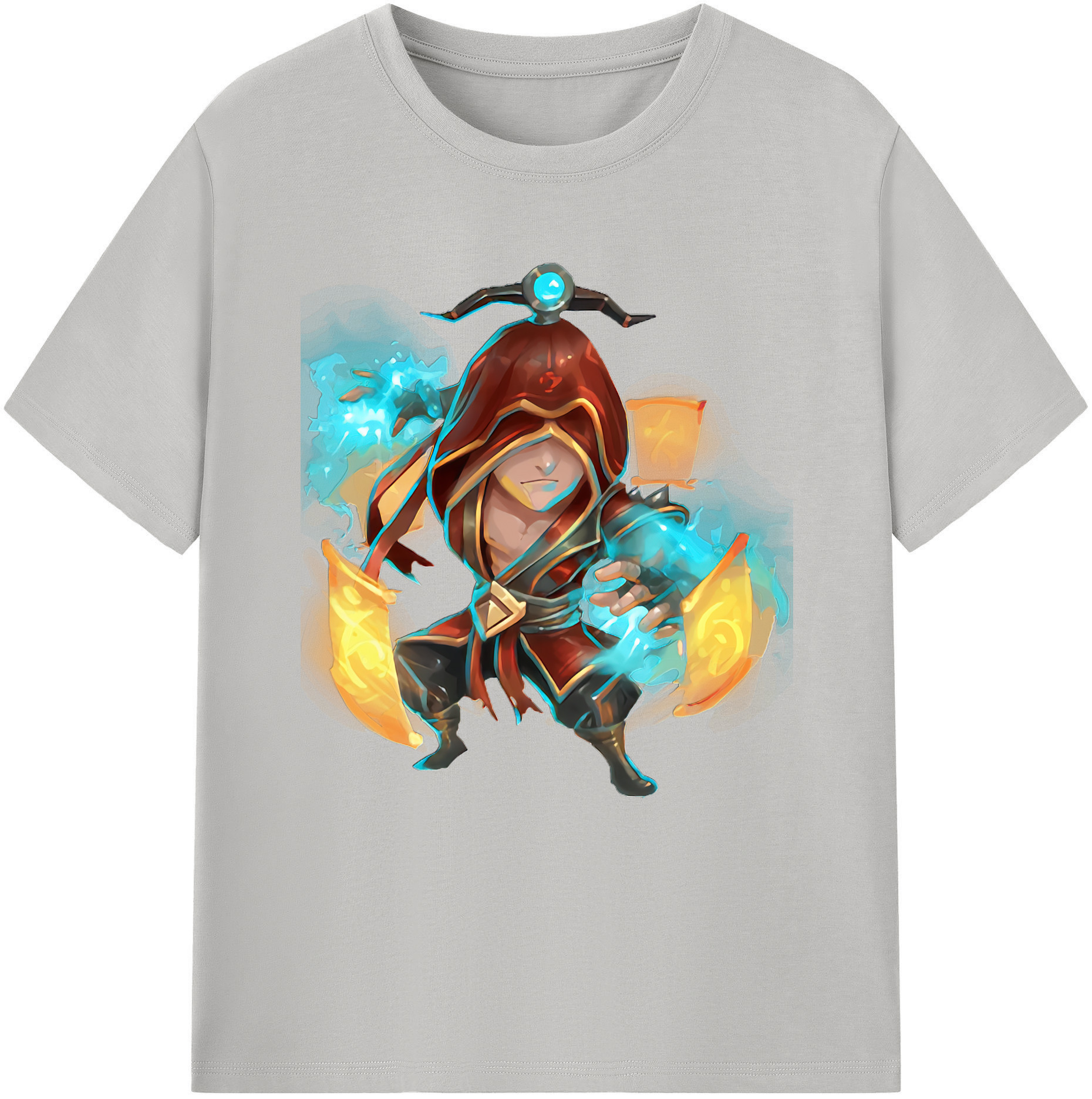 （画像用） リーグ・オブ・レジェンド League of Legends LOL レディースカジュアルプリントTシャツ（綿100％）