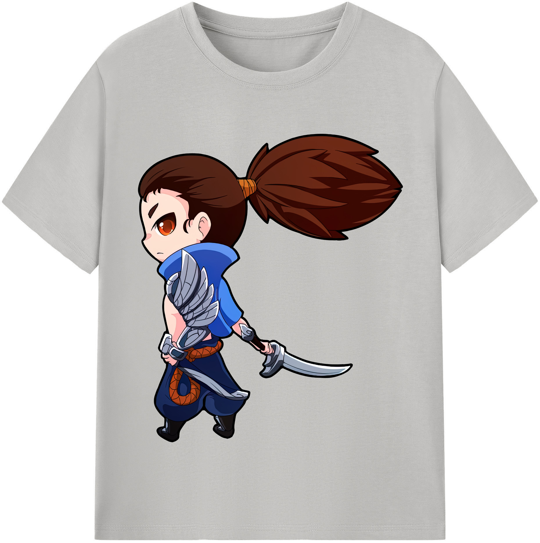 リーグ・オブ・レジェンド League of Legends LOL レディースカジュアルプリントTシャツ（綿100％）