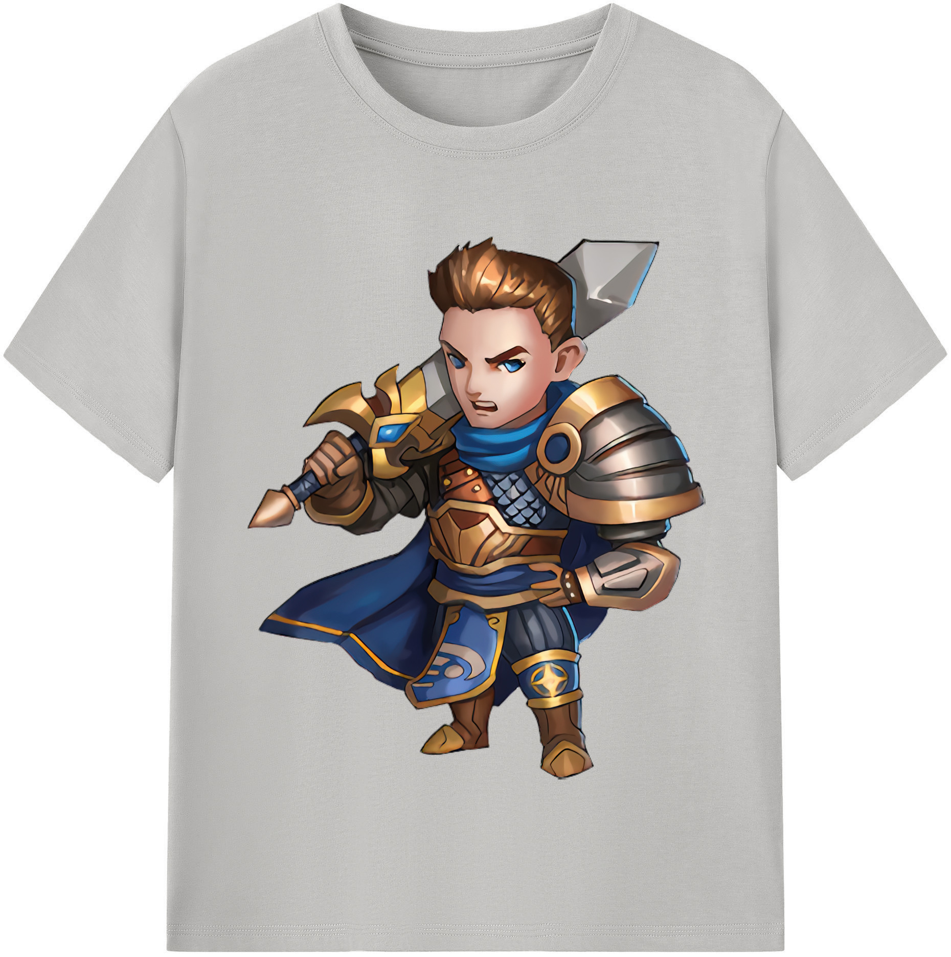 （画像用） リーグ・オブ・レジェンド League of Legends LOL レディースカジュアルプリントTシャツ（綿100％）