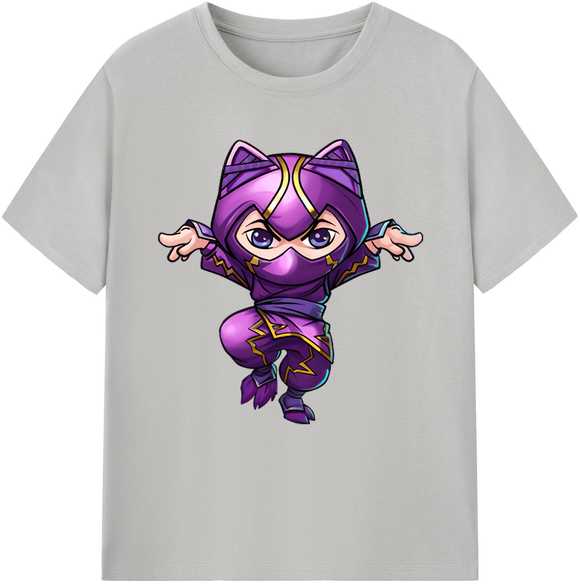 （画像用） リーグ・オブ・レジェンド League of Legends LOL レディースカジュアルプリントTシャツ（綿100％）