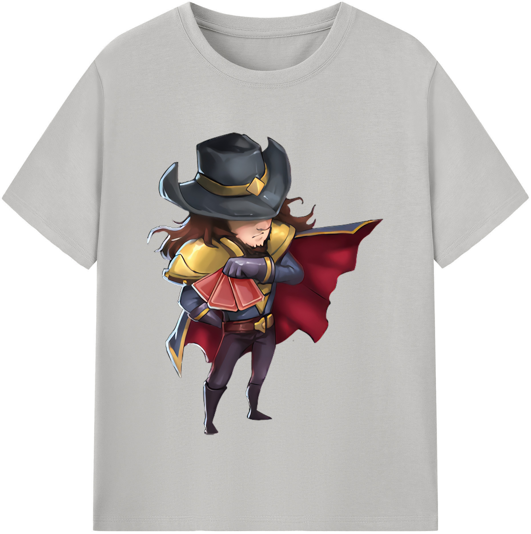 （画像用） リーグ・オブ・レジェンド League of Legends LOL レディースカジュアルプリントTシャツ（綿100％）