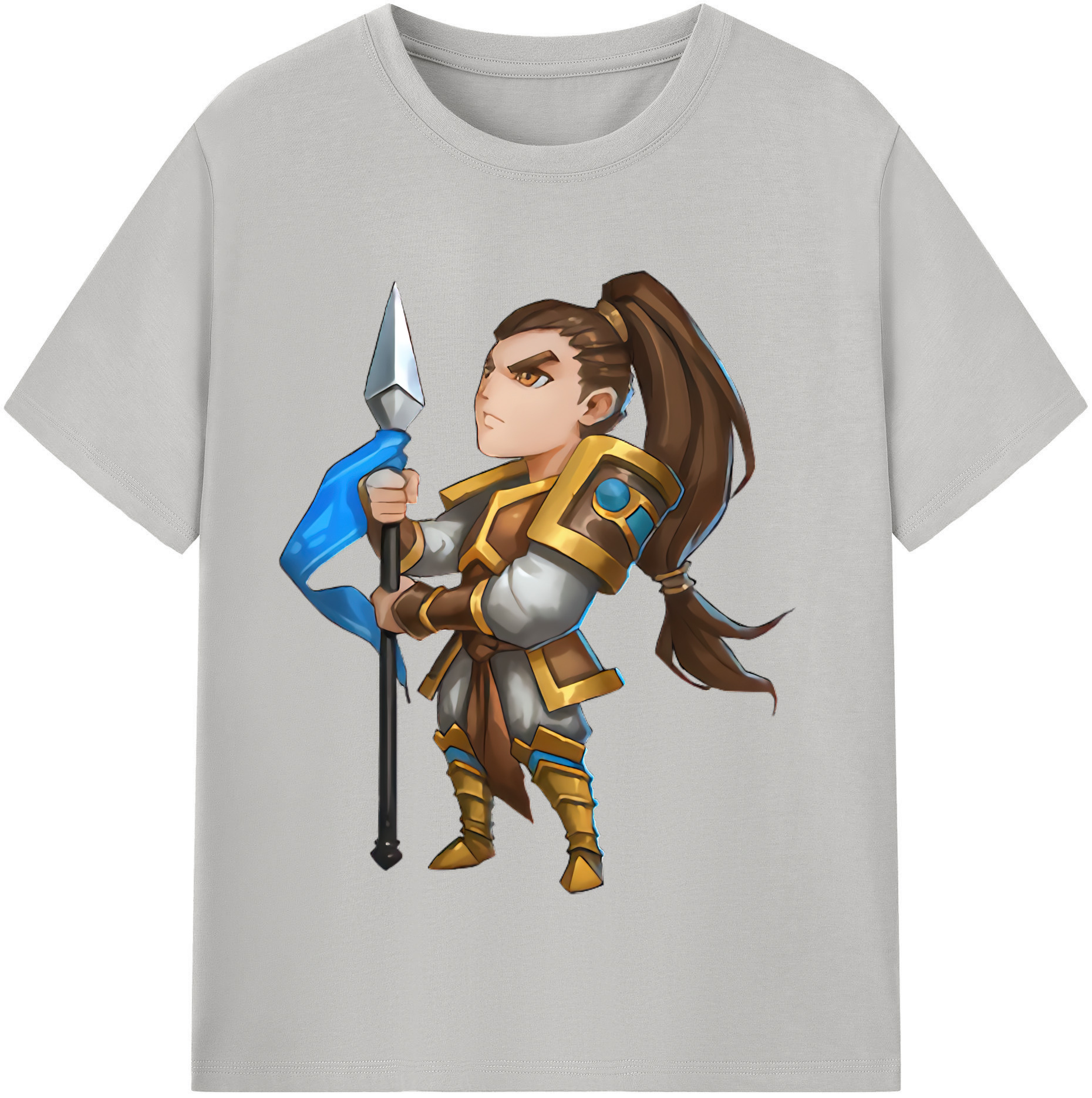 （画像用） リーグ・オブ・レジェンド League of Legends LOL レディースカジュアルプリントTシャツ（綿100％）