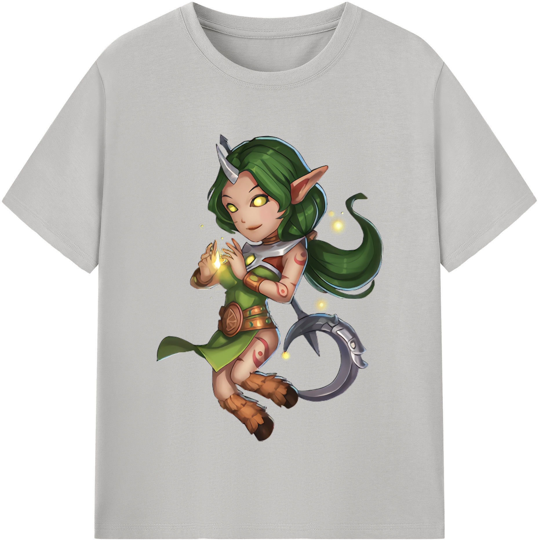 （画像用） リーグ・オブ・レジェンド League of Legends LOL レディースカジュアルプリントTシャツ（綿100％）