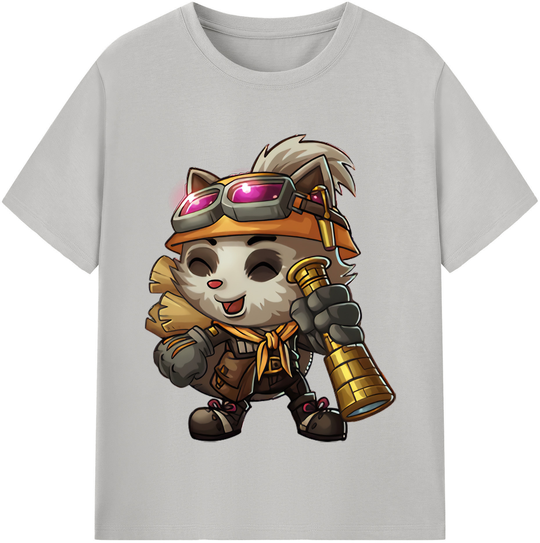 （画像用） リーグ・オブ・レジェンド League of Legends LOL レディースカジュアルプリントTシャツ（綿100％）