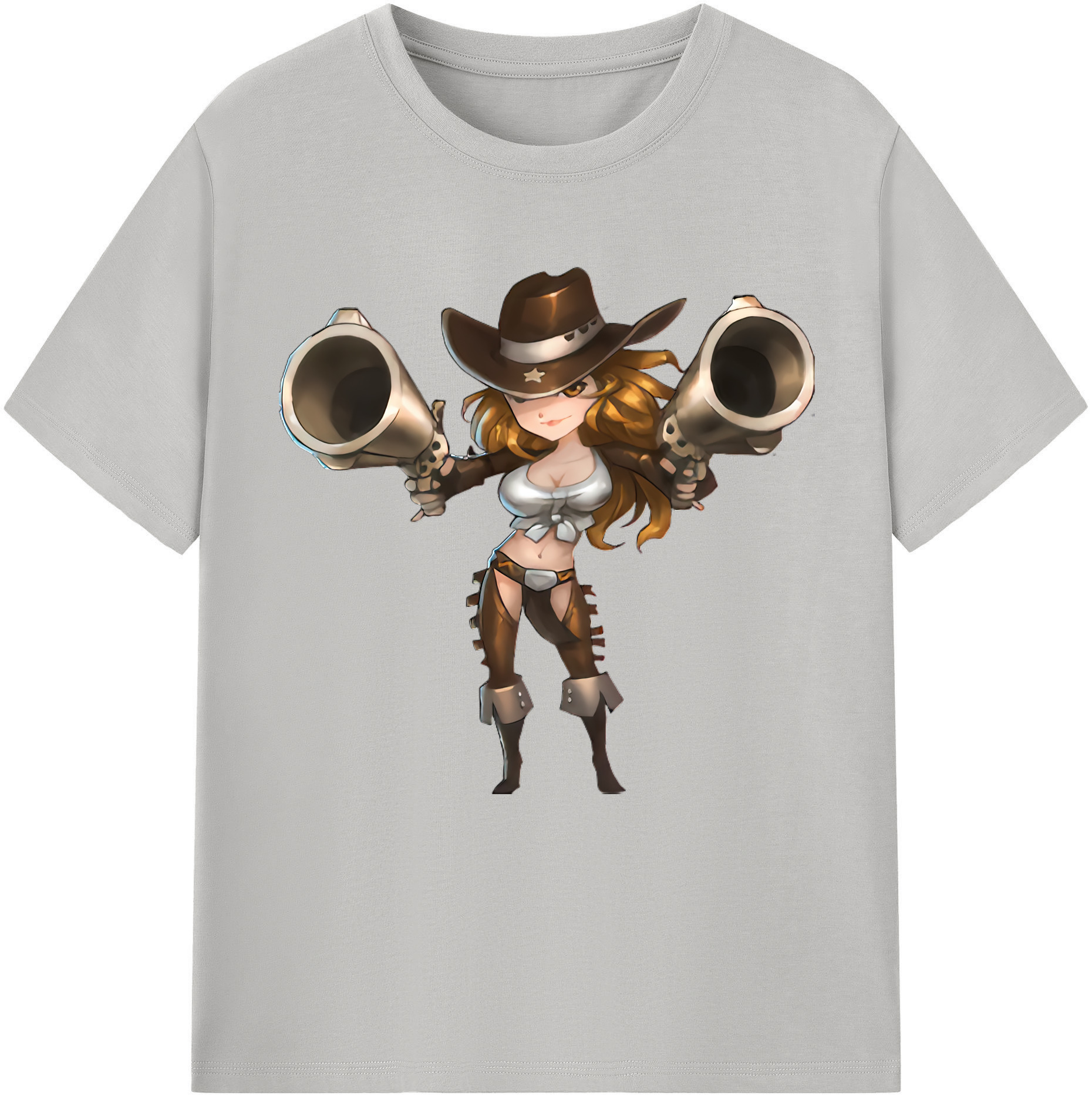 （画像用） リーグ・オブ・レジェンド League of Legends LOL レディースカジュアルプリントTシャツ（綿100％）