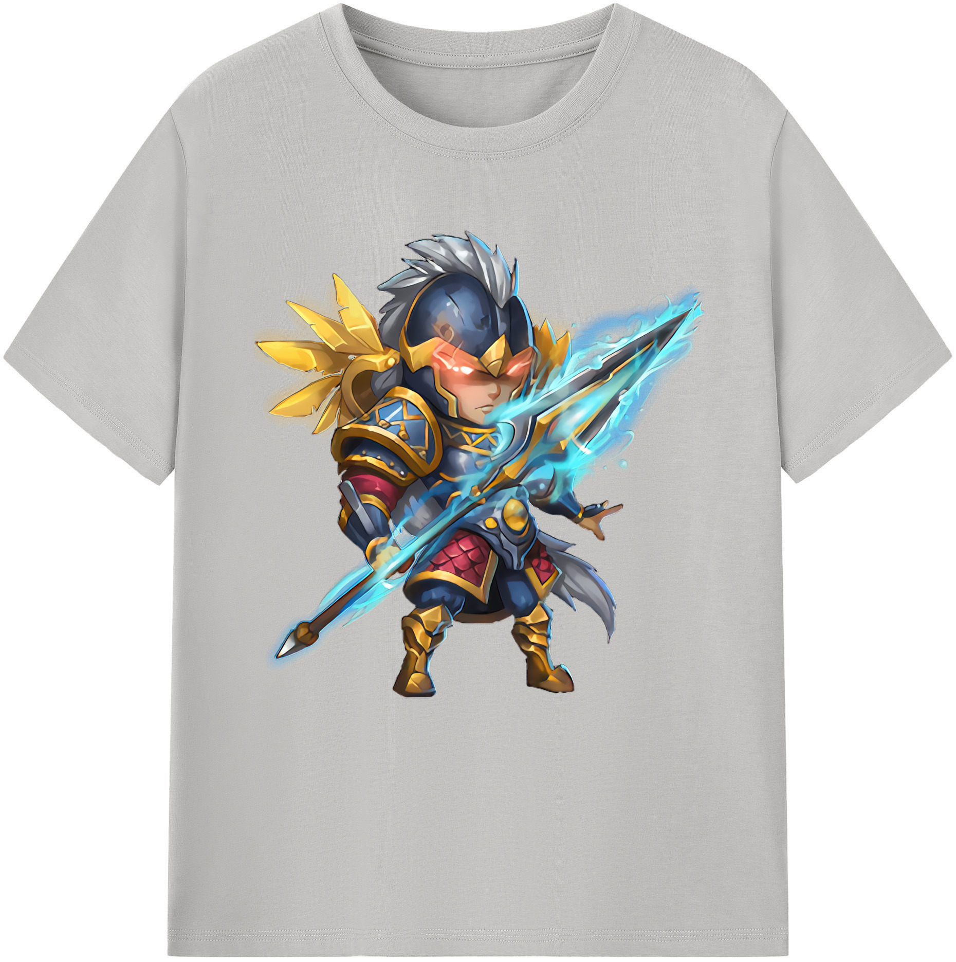 （画像用） リーグ・オブ・レジェンド League of Legends LOL レディースカジュアルプリントTシャツ（綿100％）