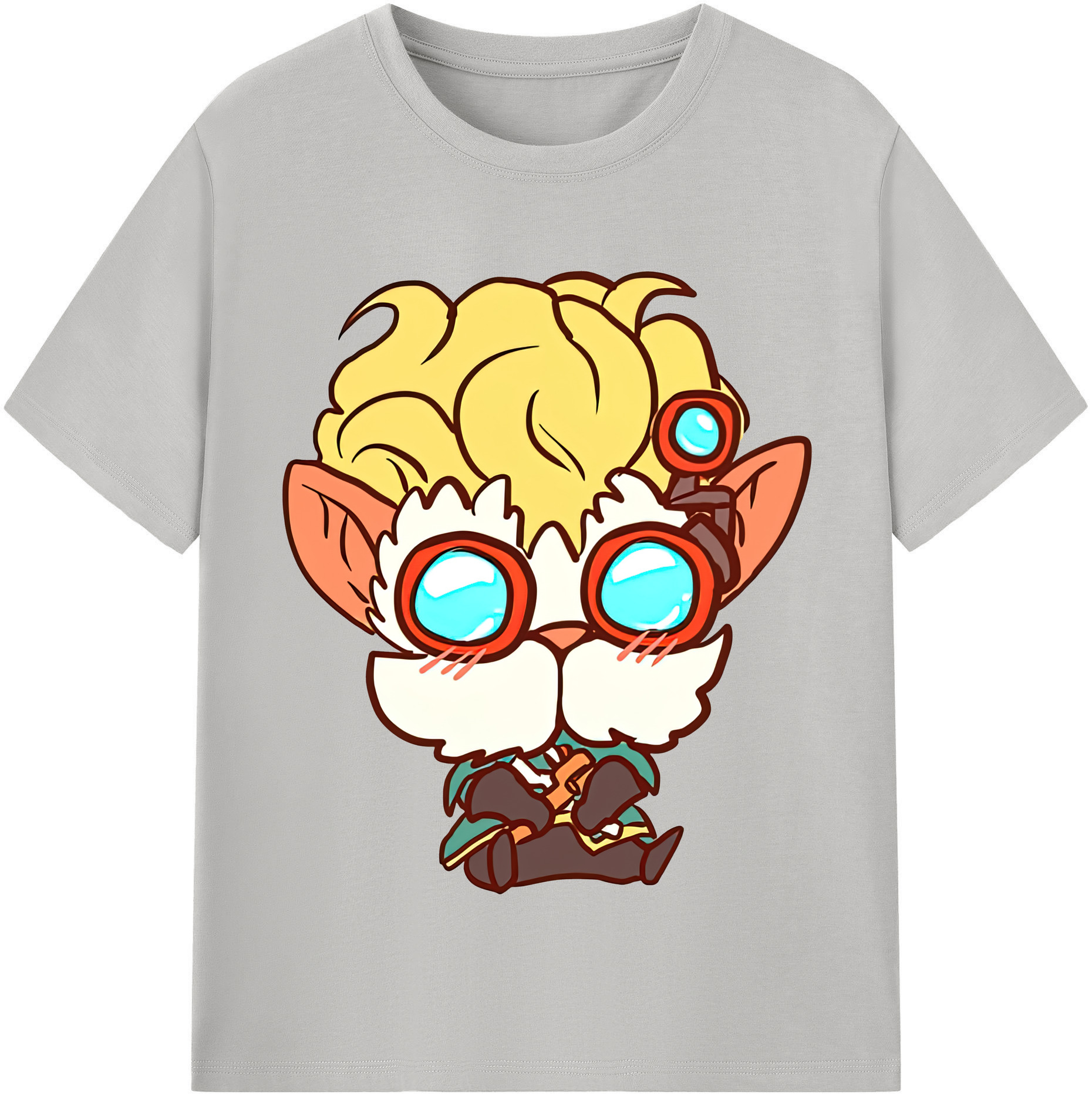 （画像用） リーグ・オブ・レジェンド League of Legends LOL レディースカジュアルプリントTシャツ（綿100％）