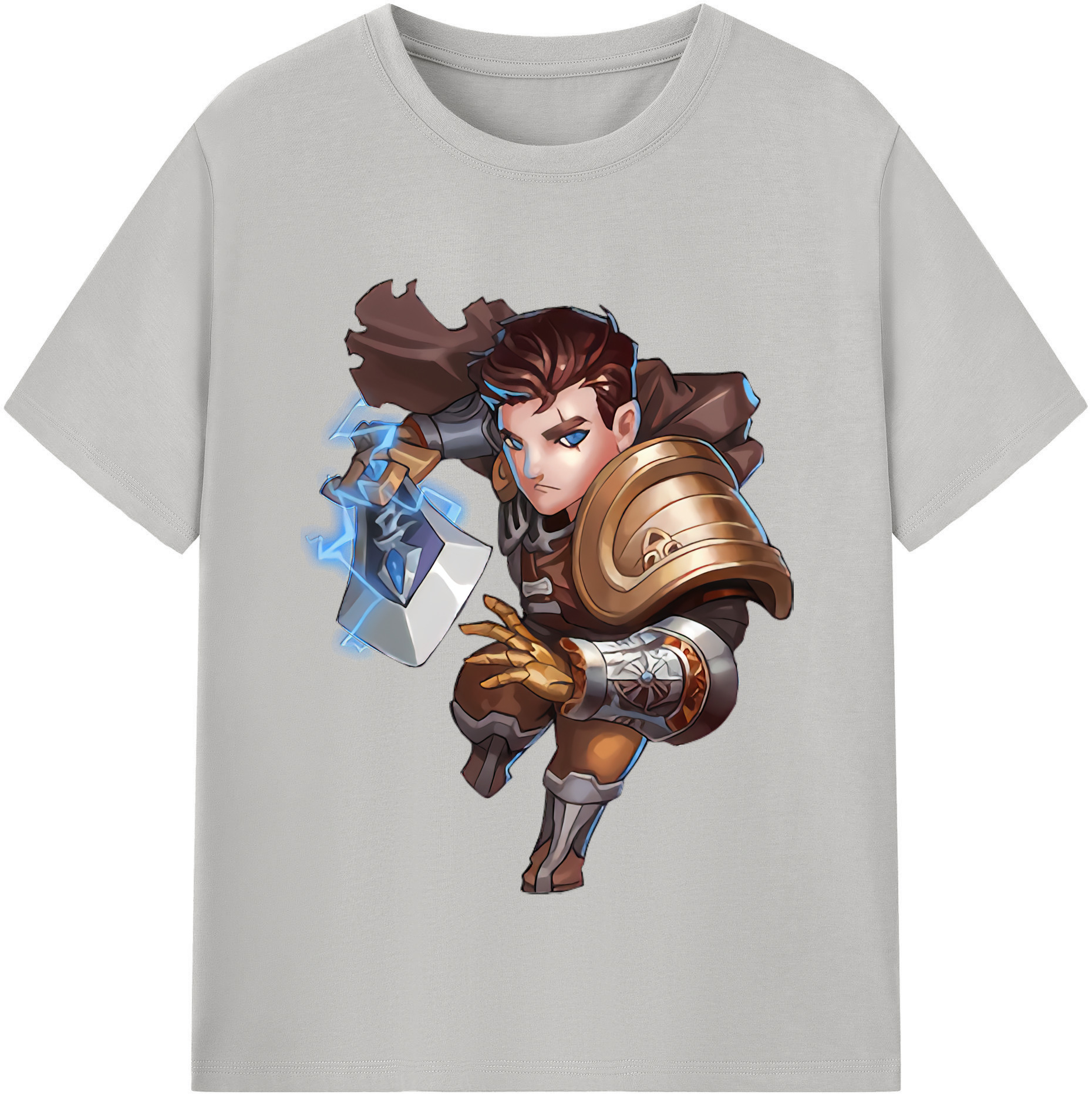 （画像用） リーグ・オブ・レジェンド League of Legends LOL レディースカジュアルプリントTシャツ（綿100％）
