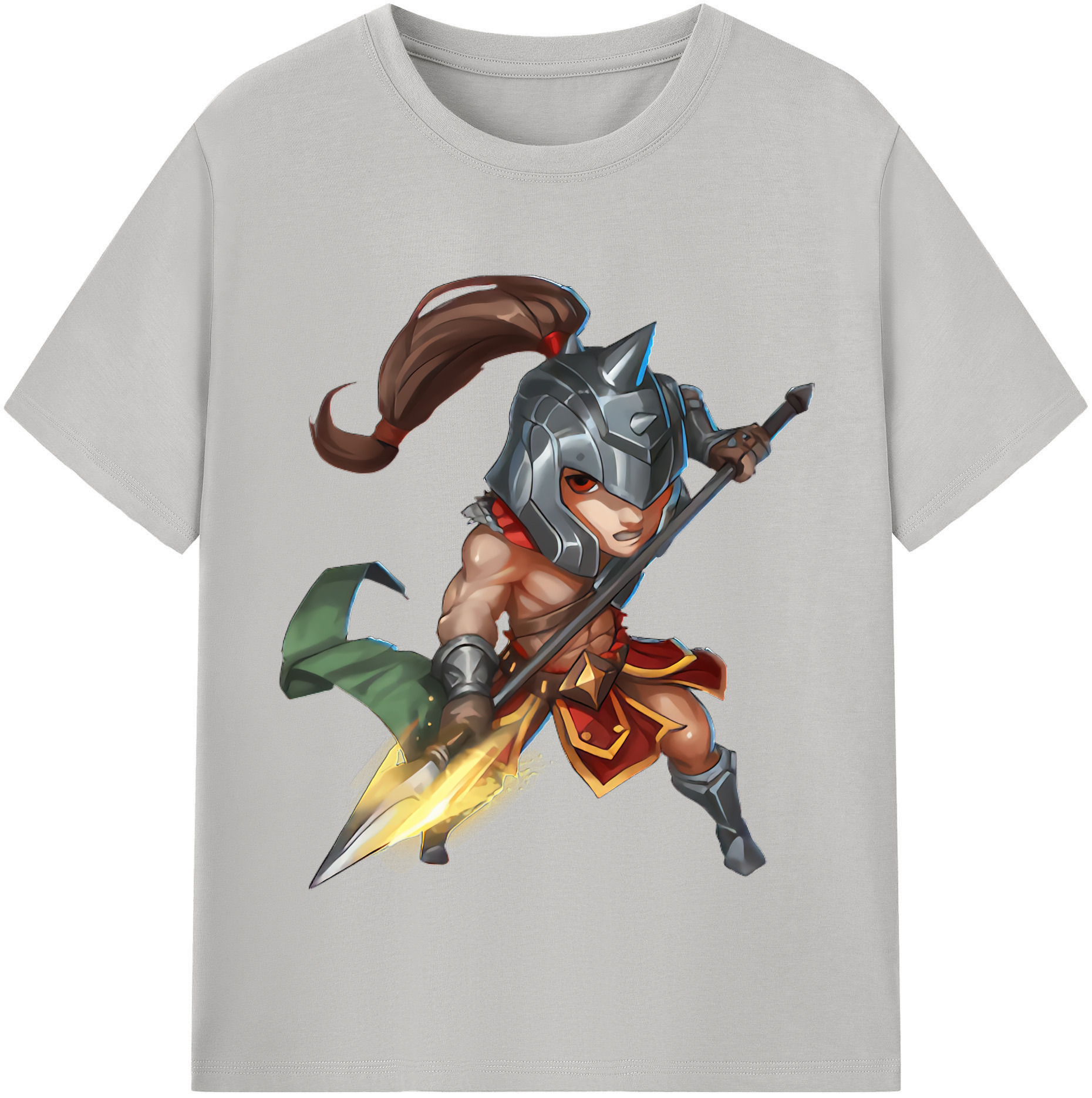 （画像用） リーグ・オブ・レジェンド League of Legends LOL レディースカジュアルプリントTシャツ（綿100％）