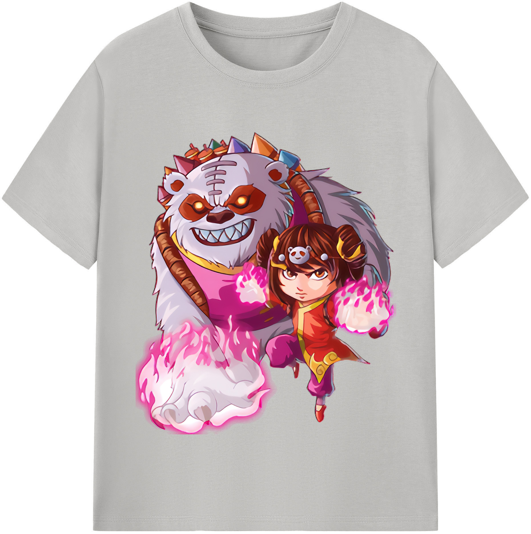 （画像用） リーグ・オブ・レジェンド League of Legends LOL レディースカジュアルプリントTシャツ（綿100％）