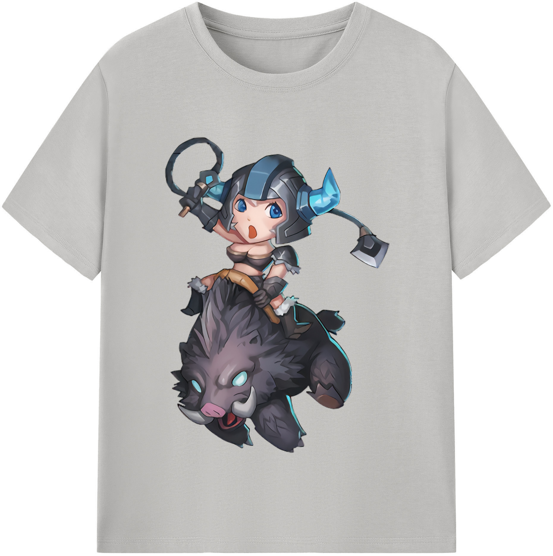 （画像用） リーグ・オブ・レジェンド League of Legends LOL レディースカジュアルプリントTシャツ（綿100％）