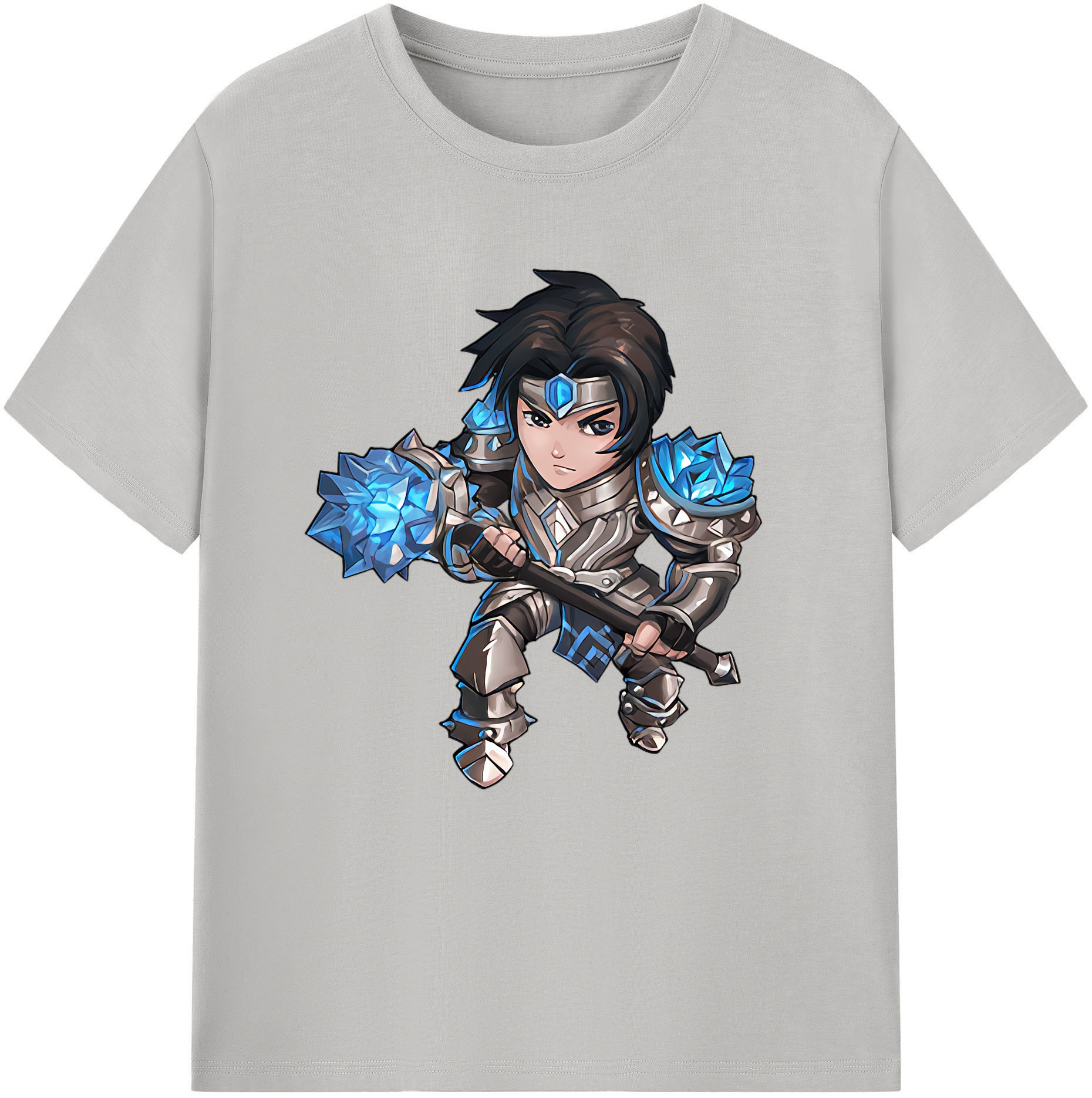 （画像用） リーグ・オブ・レジェンド League of Legends LOL レディースカジュアルプリントTシャツ（綿100％）