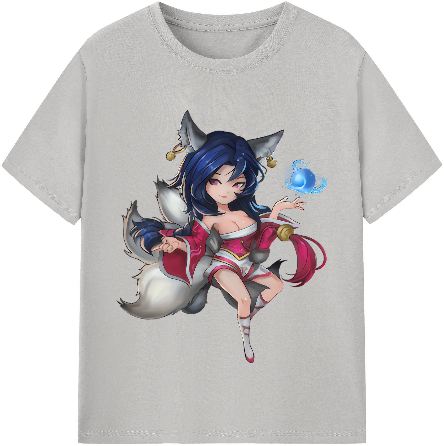 （画像用） リーグ・オブ・レジェンド League of Legends LOL レディースカジュアルプリントTシャツ（綿100％）