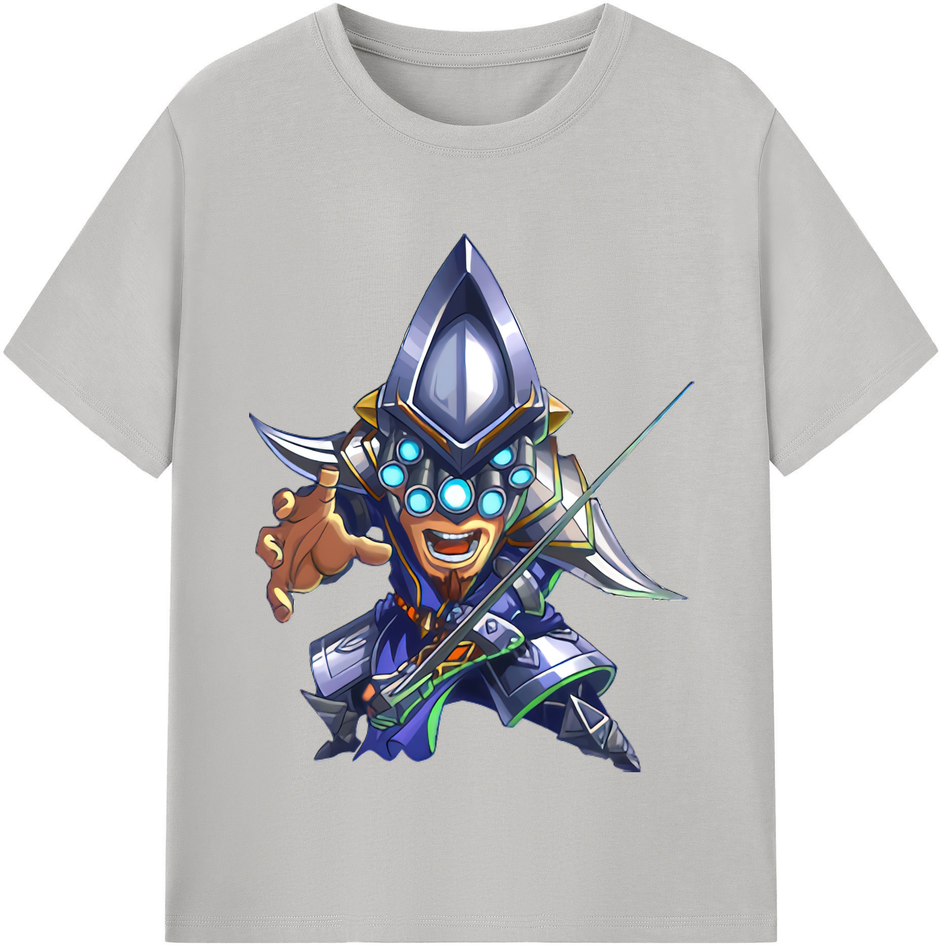 （画像用） リーグ・オブ・レジェンド League of Legends LOL レディースカジュアルプリントTシャツ（綿100％）