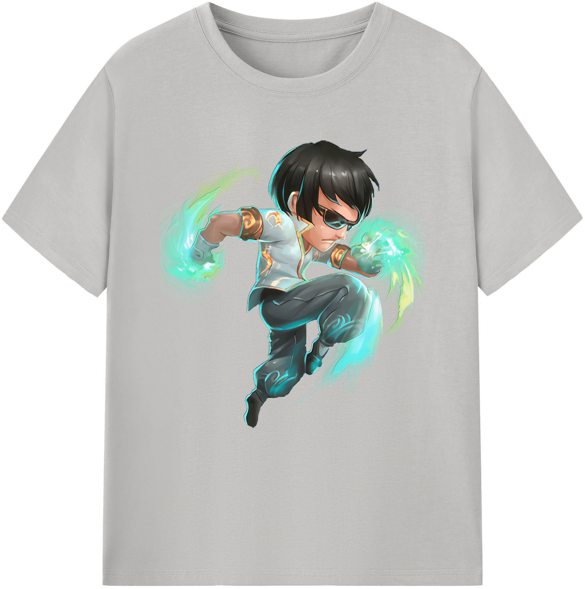 （画像用） リーグ・オブ・レジェンド League of Legends LOL レディースカジュアルプリントTシャツ（綿100％）