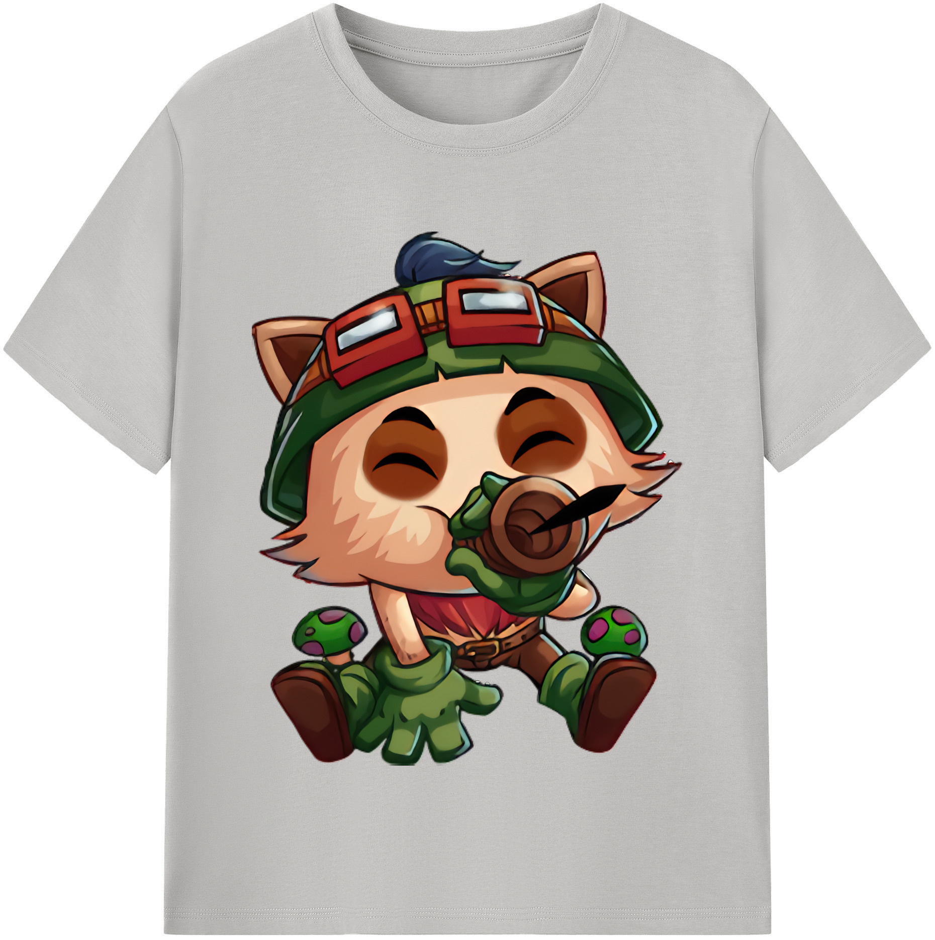 （画像用） リーグ・オブ・レジェンド League of Legends LOL レディースカジュアルプリントTシャツ（綿100％）