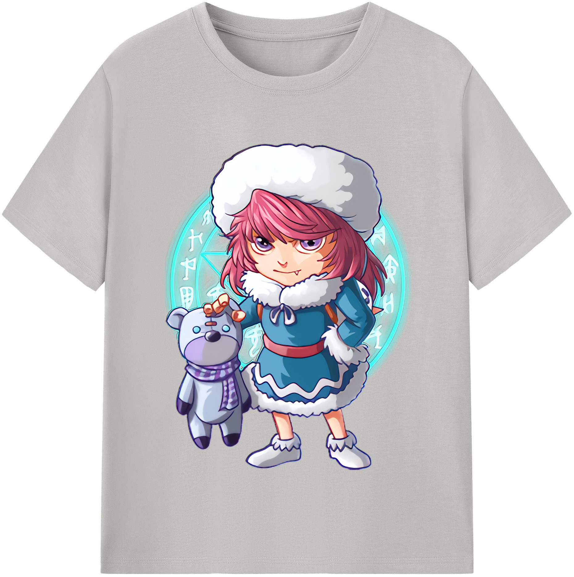 （画像用） リーグ・オブ・レジェンド League of Legends LOL レディースカジュアルプリントTシャツ（綿100％）