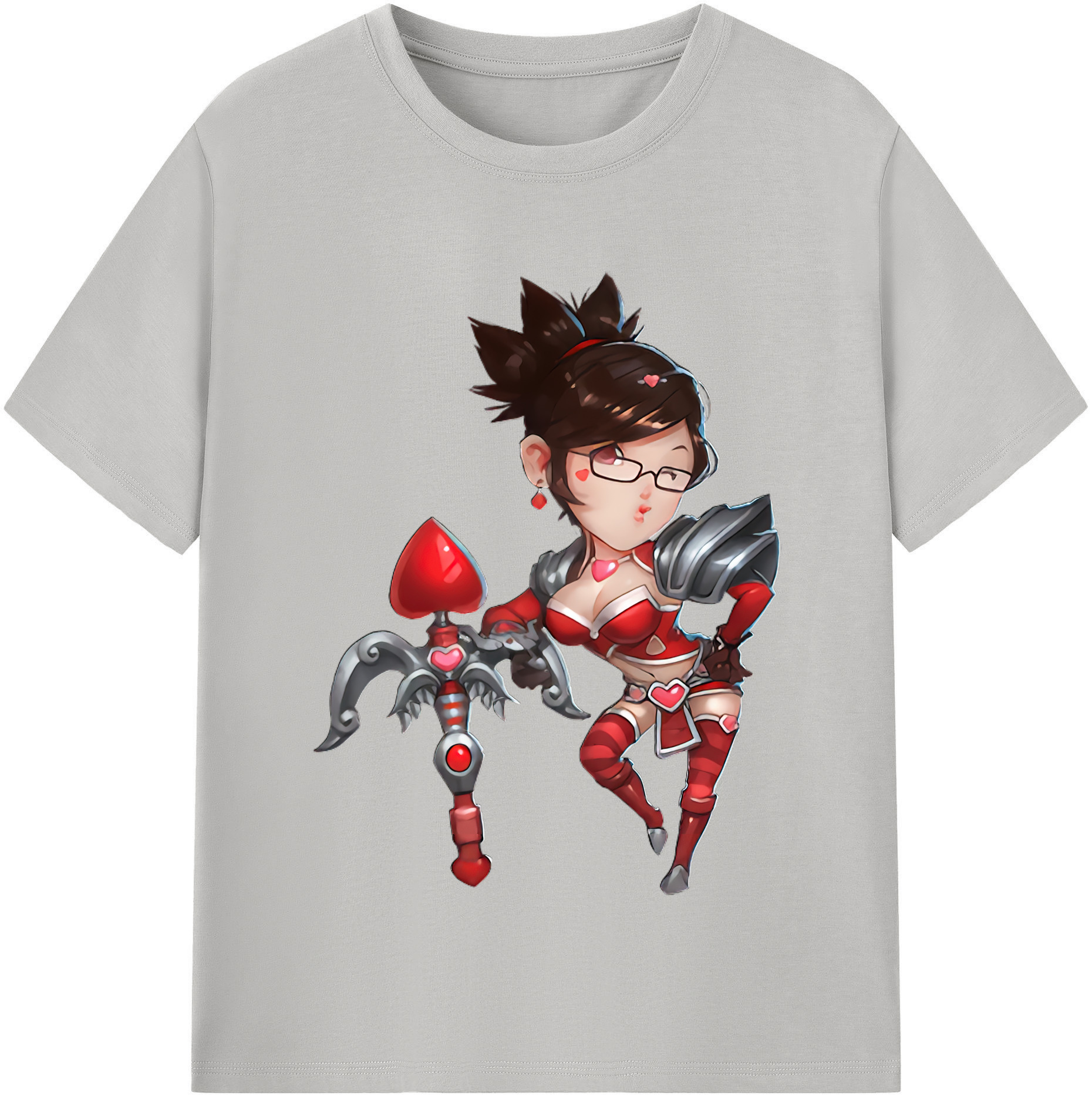 （画像用） リーグ・オブ・レジェンド League of Legends LOL レディースカジュアルプリントTシャツ（綿100％）
