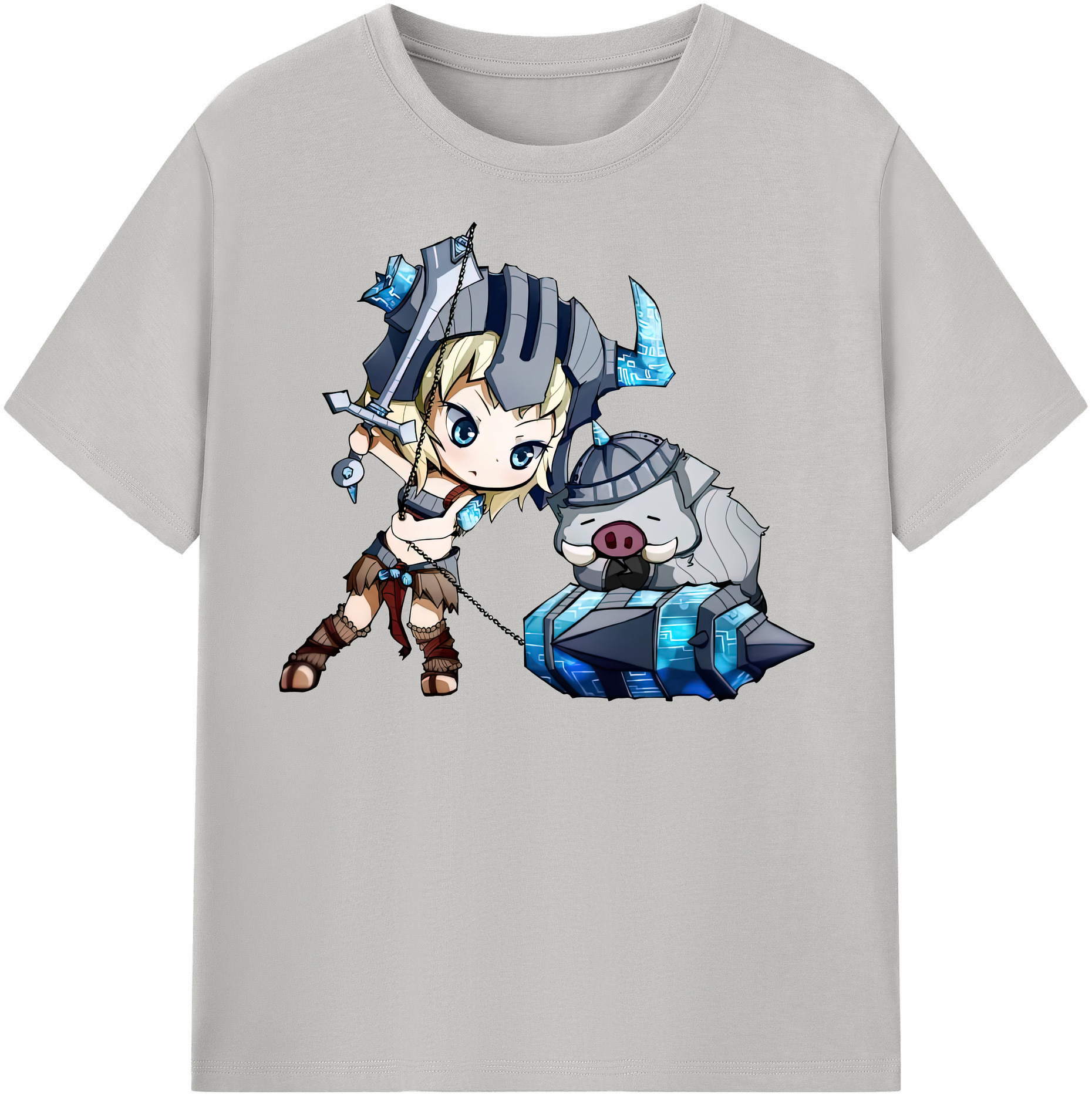 （画像用） リーグ・オブ・レジェンド League of Legends LOL レディースカジュアルプリントTシャツ（綿100％）